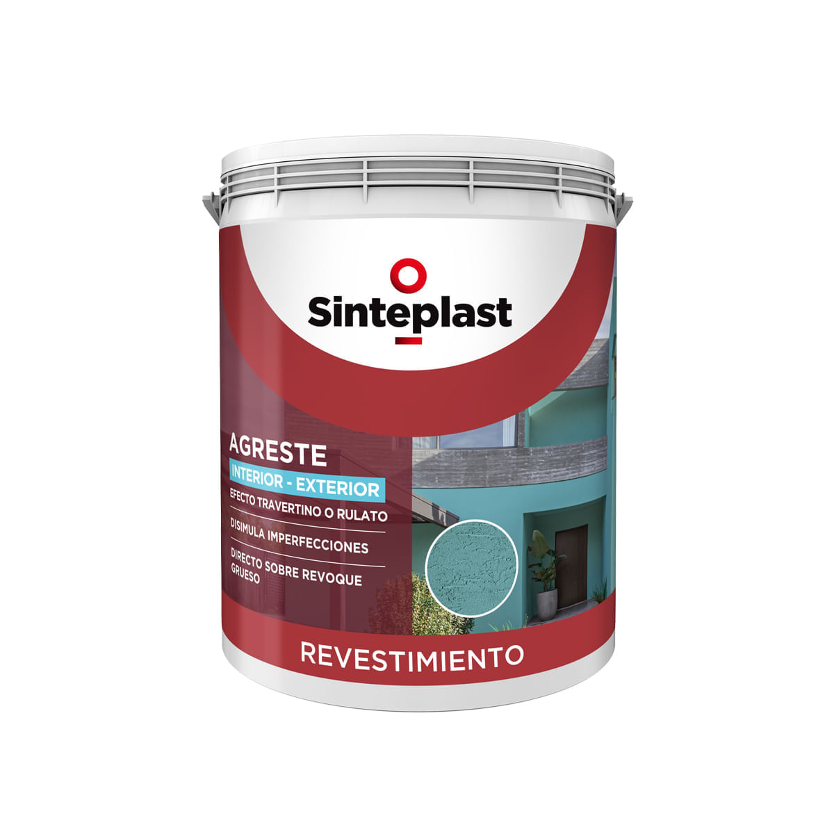 Sinteplast agreste revestimiento medio blanco 6 kg