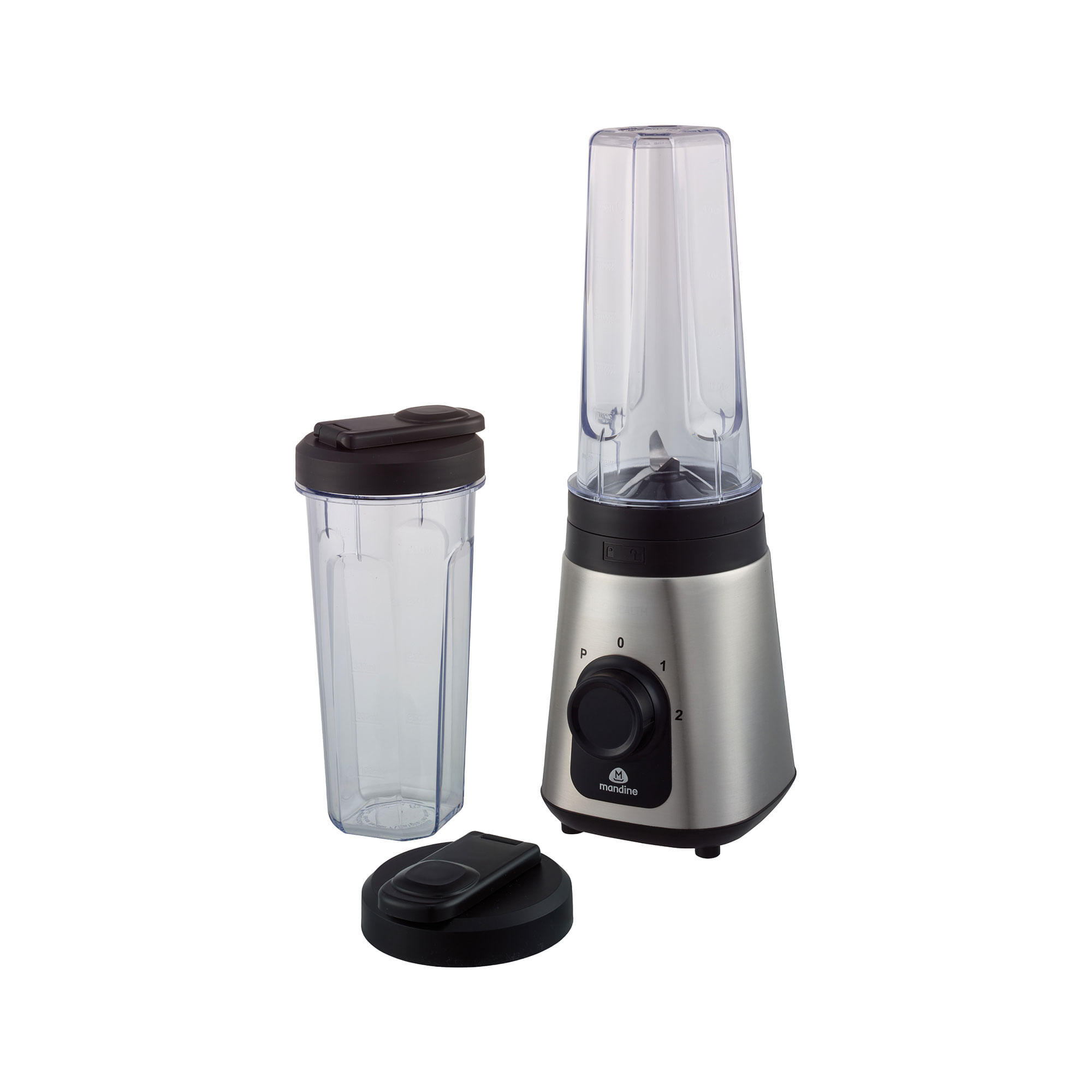 Licuadora personal Mandine acero msb3202b 24