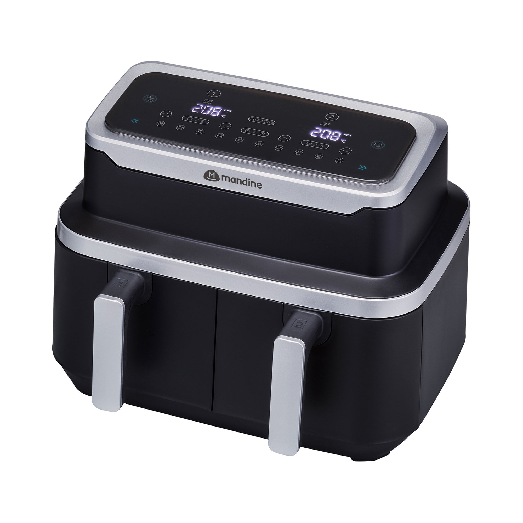 Airfryer doble cajon Mandine 9l maf10lcombo