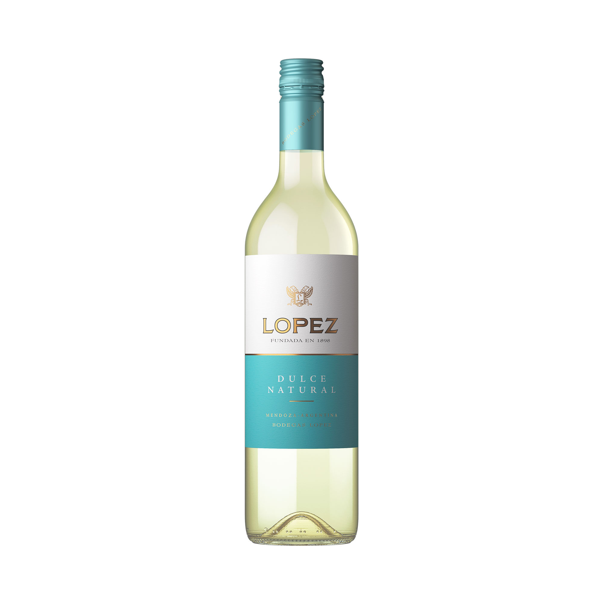 Vino blanco dulce Lopez natural 750 ml