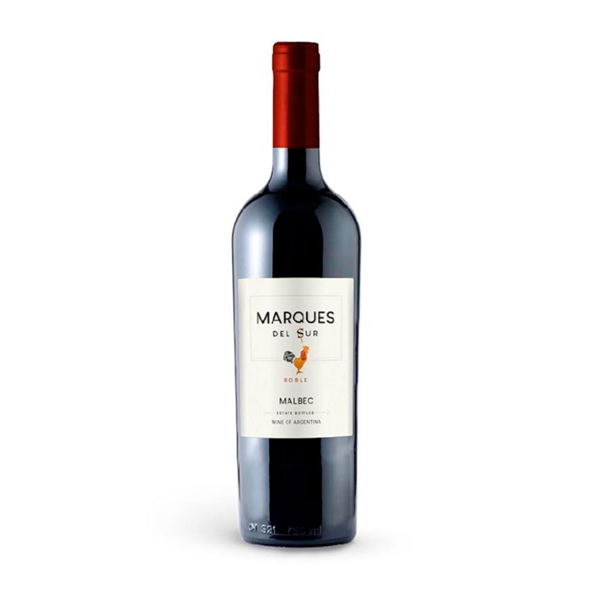 Vino tinto Malbec Marques del Sur 750 ml