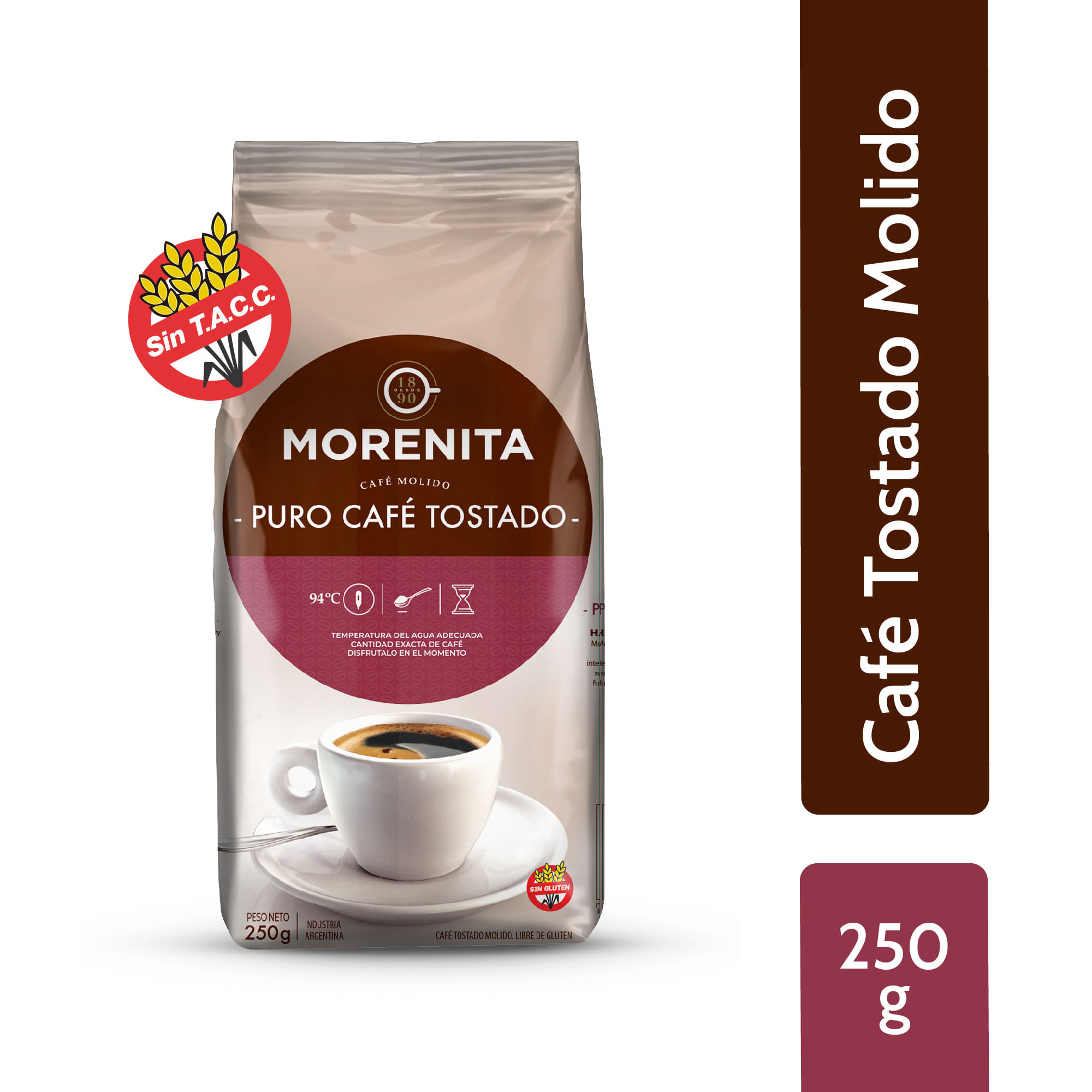 Café Molido La Morenita Tostado 250 G