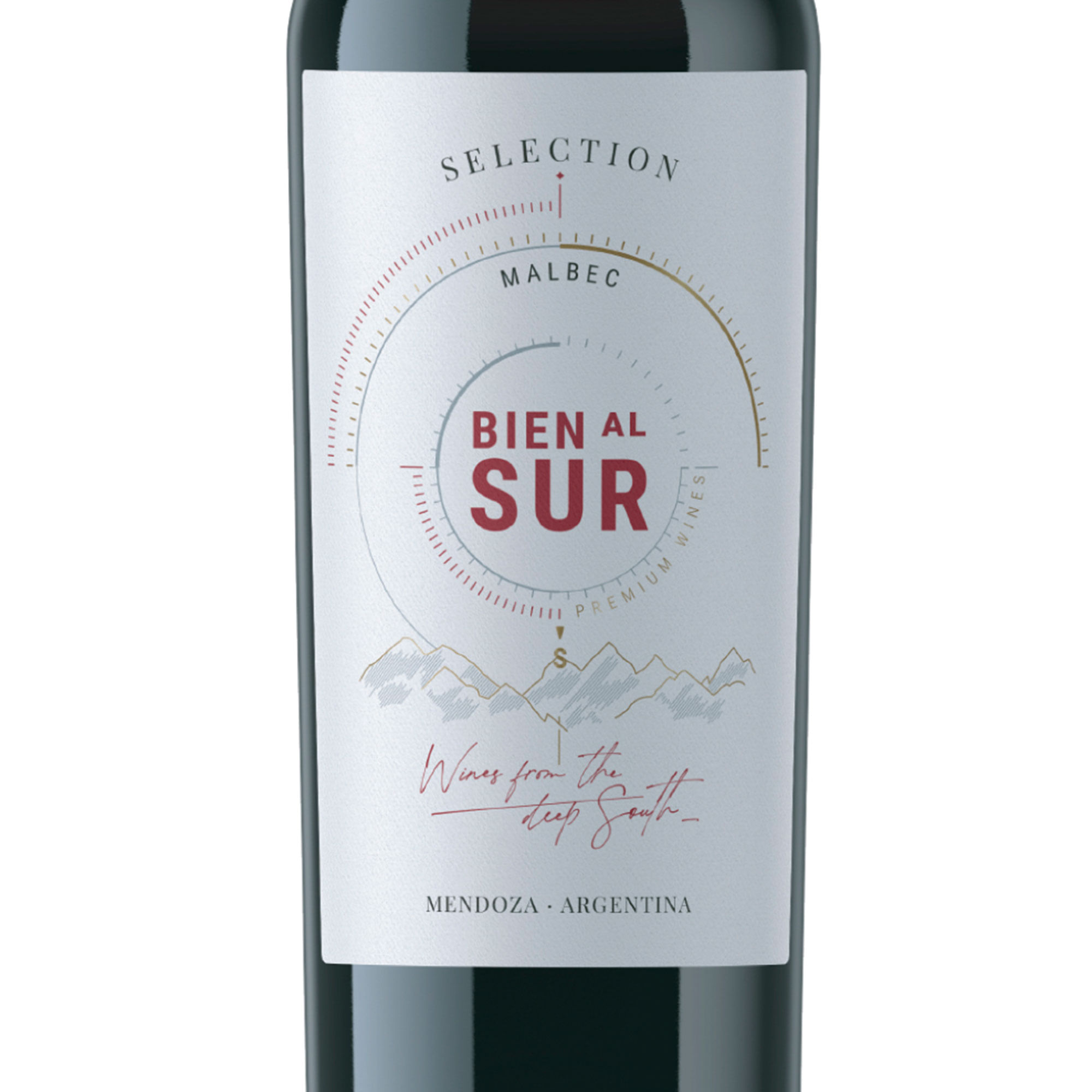 Vino tinto malbec selection Bien al Sur 750 ml