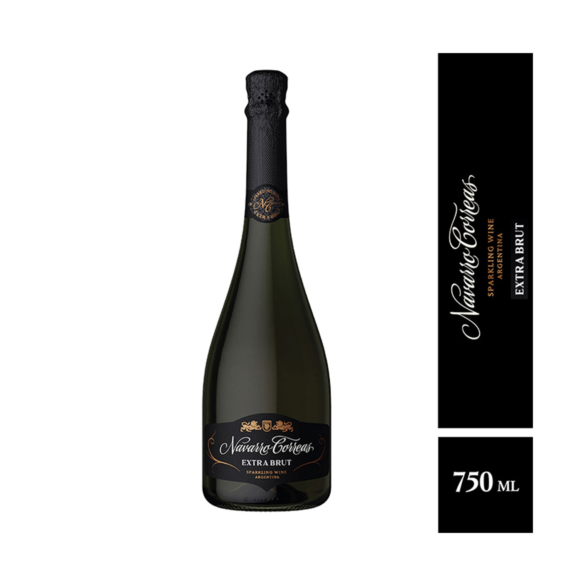 Espumante extra brut Navarro Correas 750 cc.