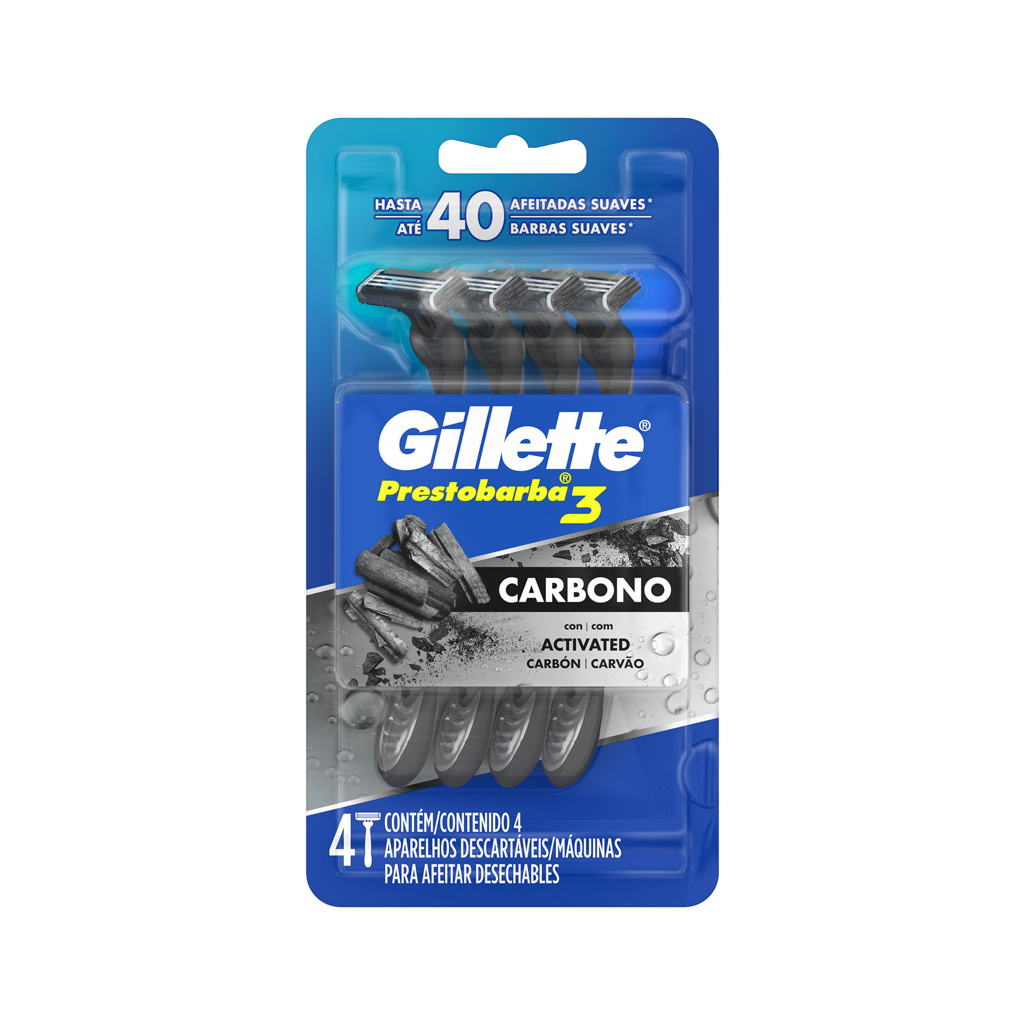 Máquinas De Afeitar Gillette Derma Protección 4 Un