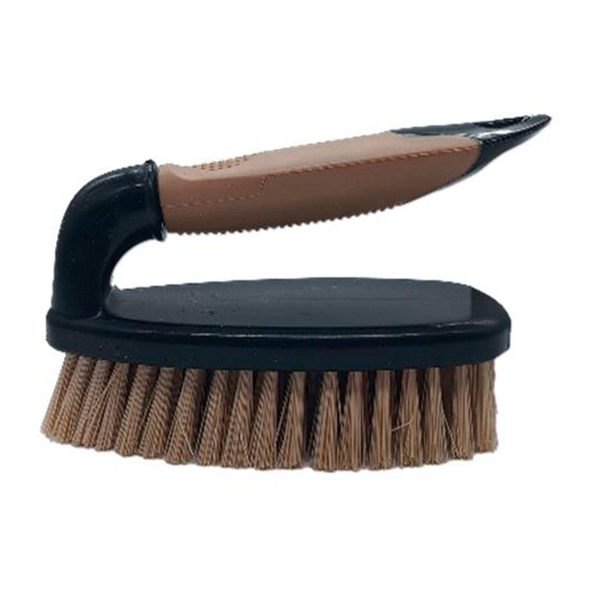 Cepillo multiuso planchita 16 cm negro y beige