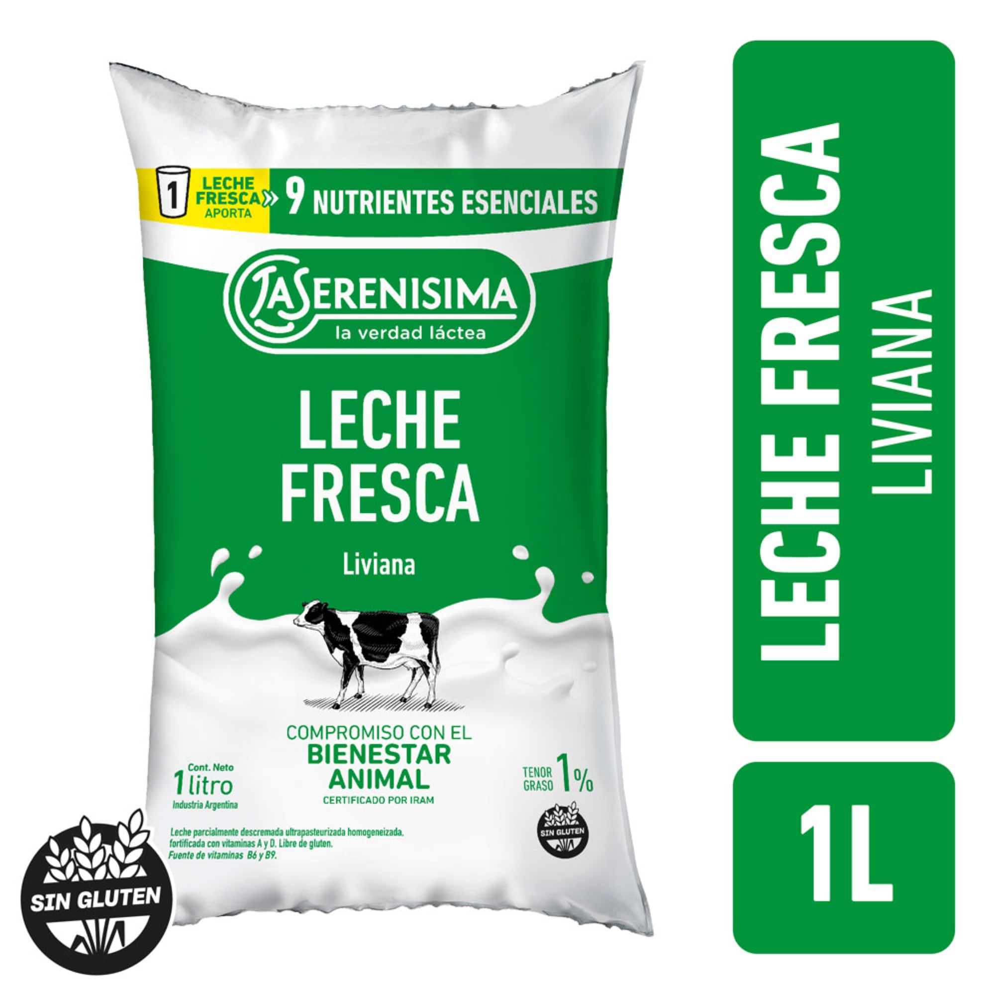 Leche Descremada La Serenísima Multivitaminas 1% 1 L