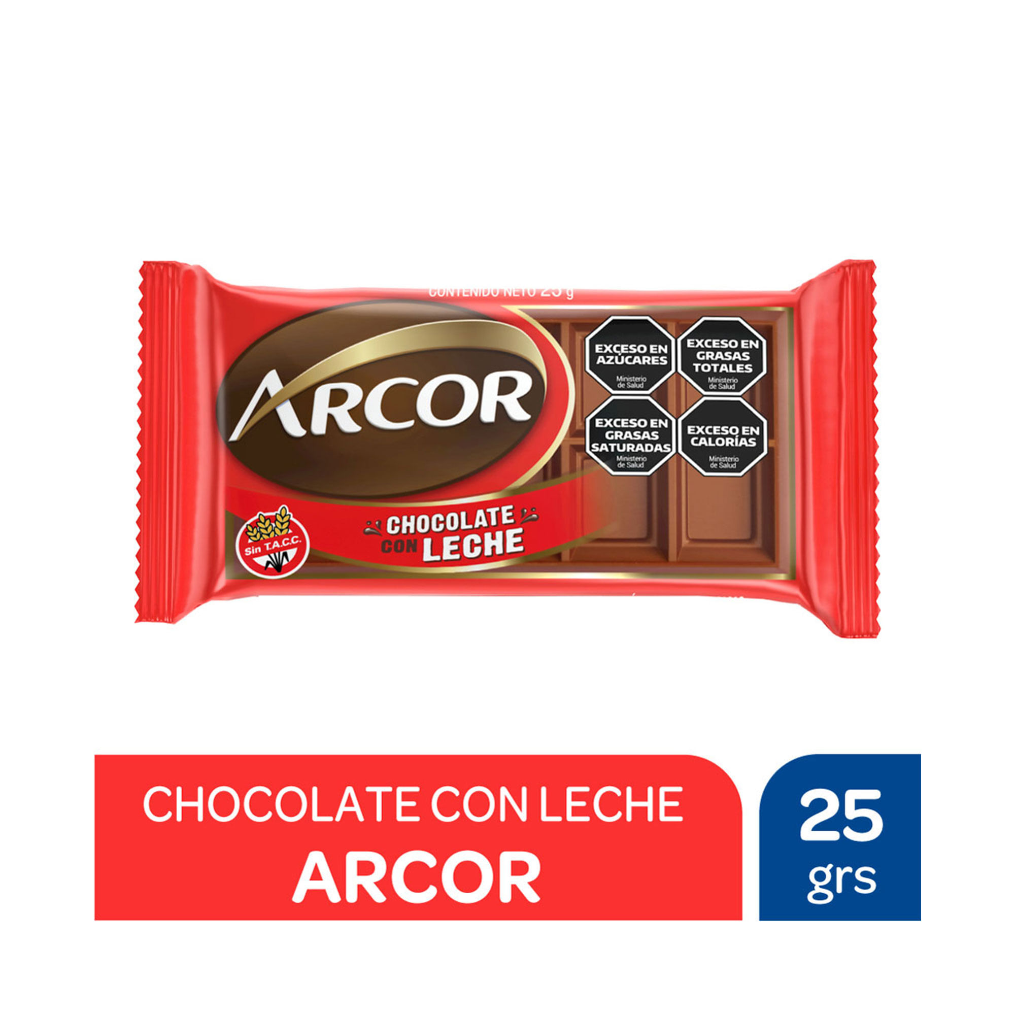 Chocolate Arcor 25 g.