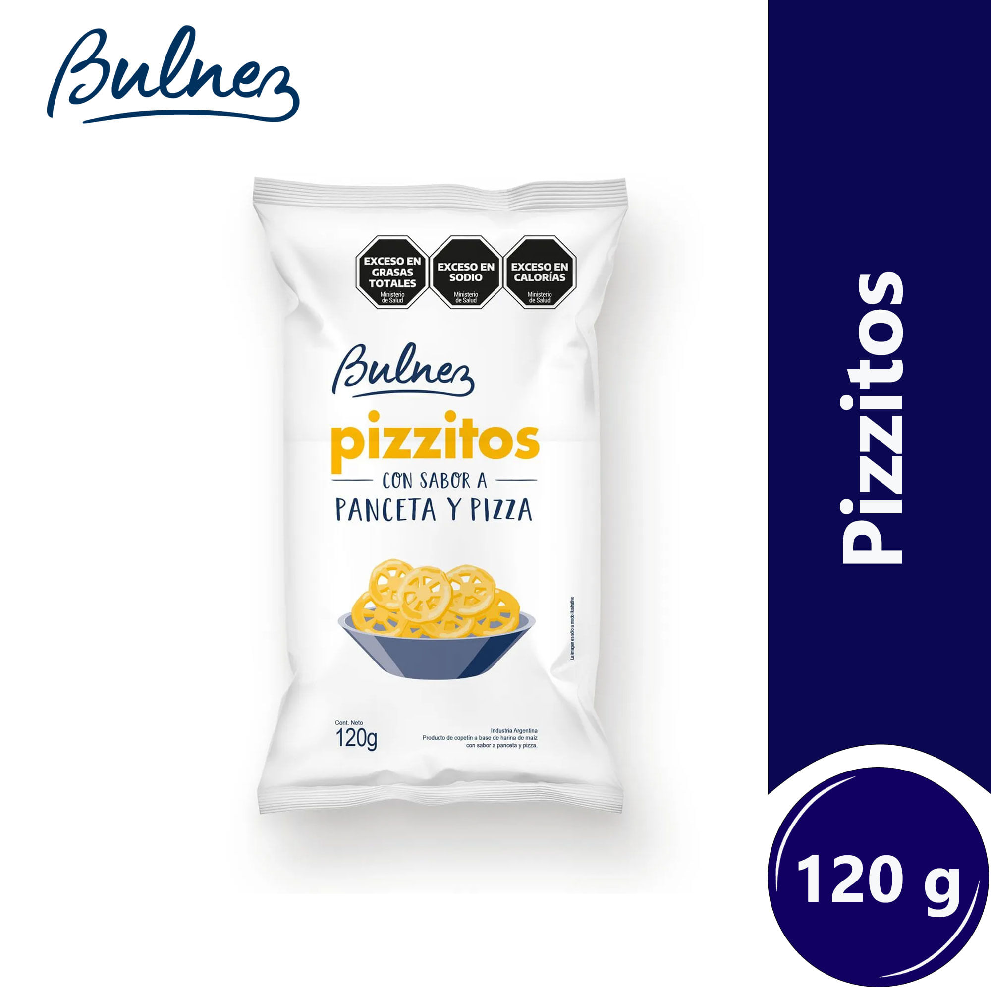 Pizzitos Bulnez 120 g.