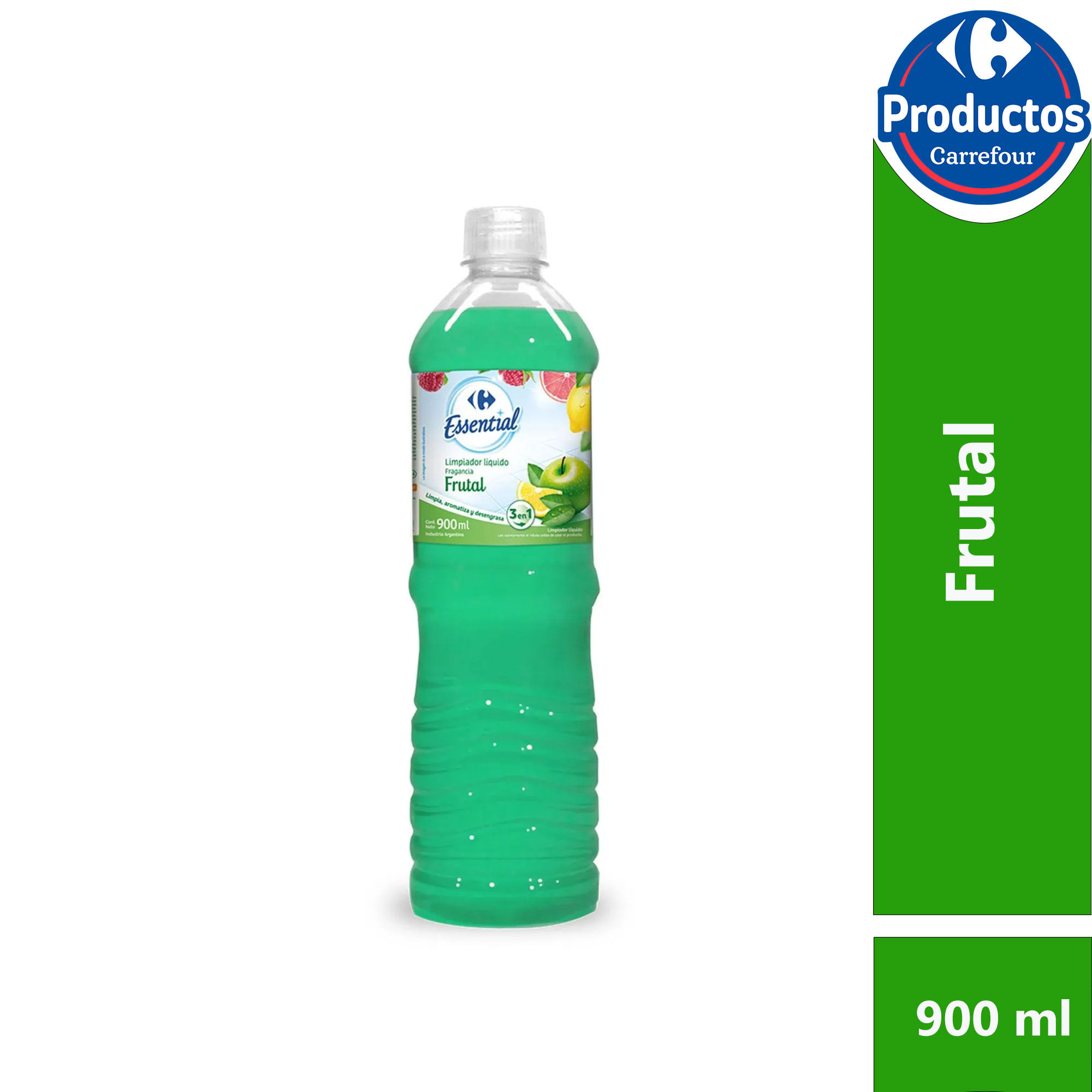 Limpiador líquido Carrefour Essential frutal 900 ml