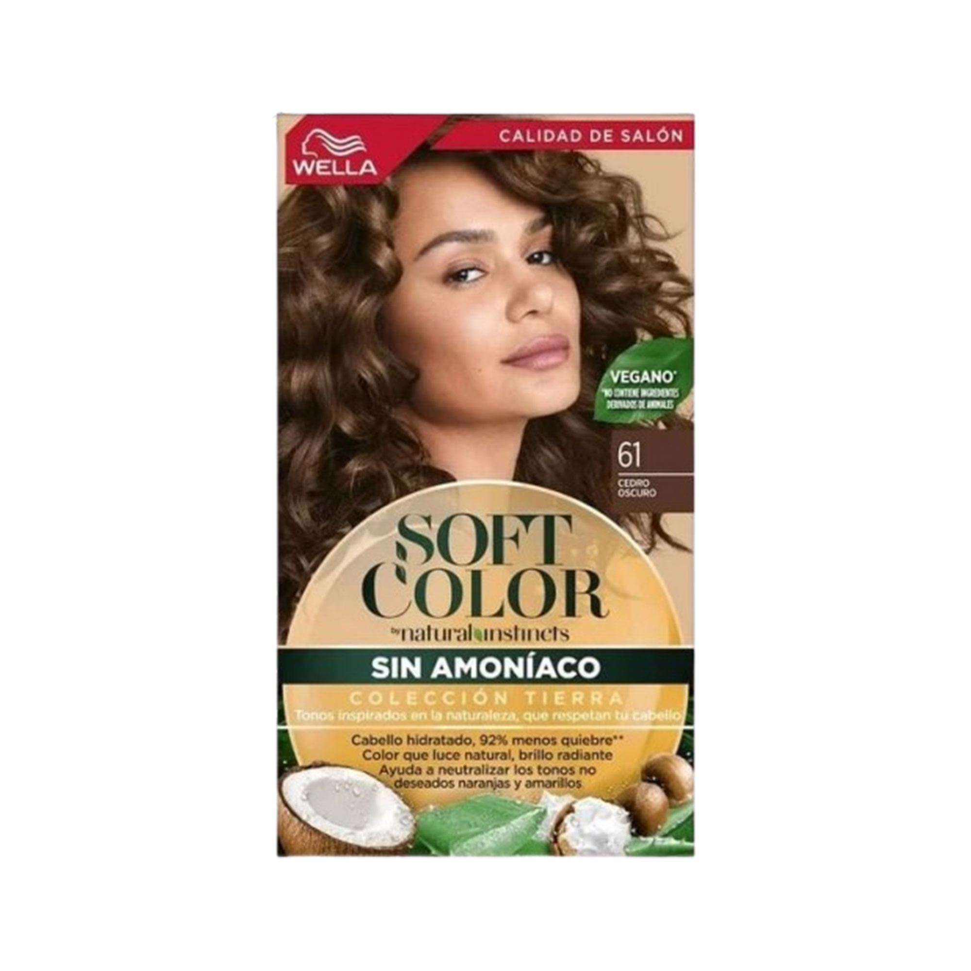 Colo permanente Soft Color T61 cedro oscuro 1 uni
