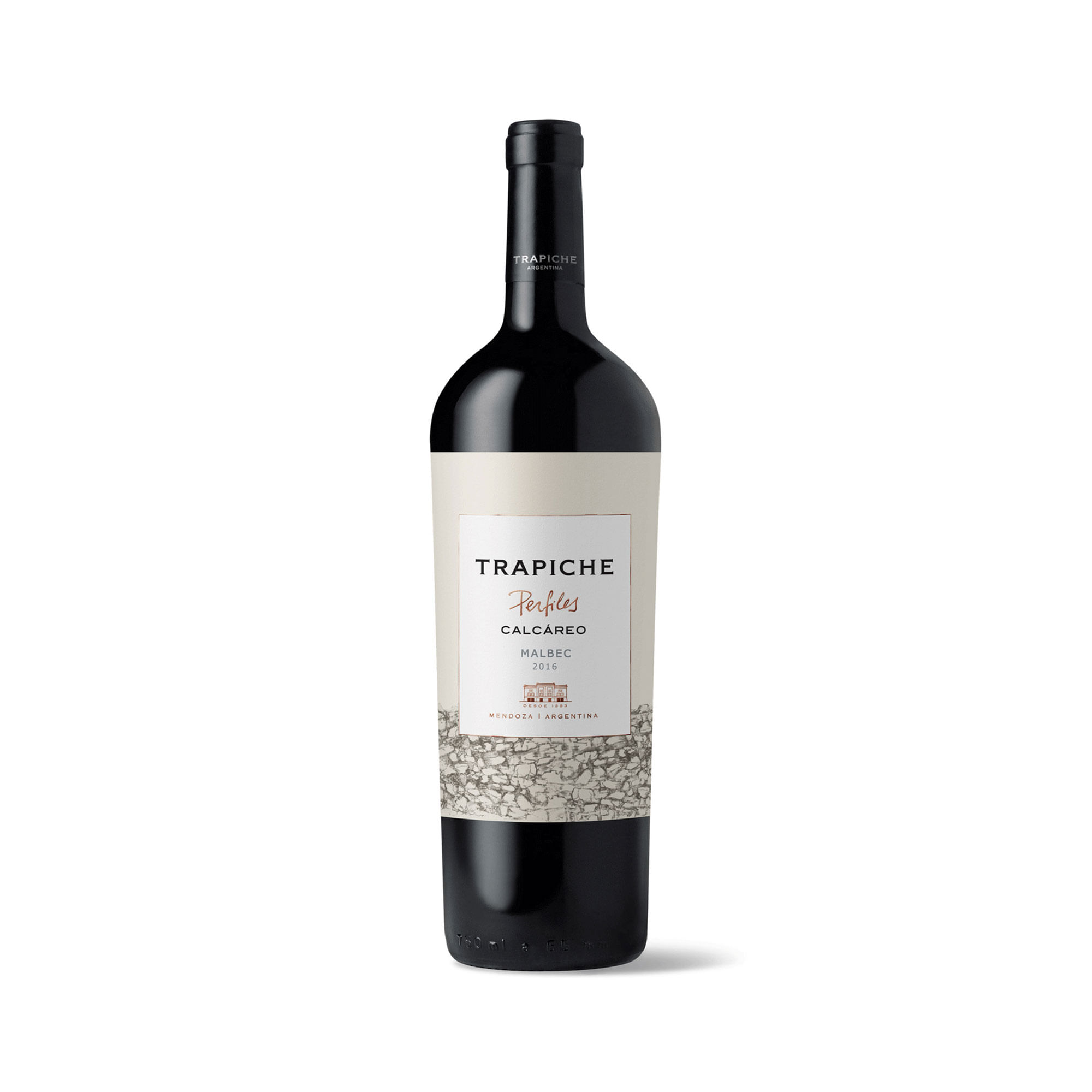 Vino tinto Malbec Calcarei Perfiles en botella 750 ml