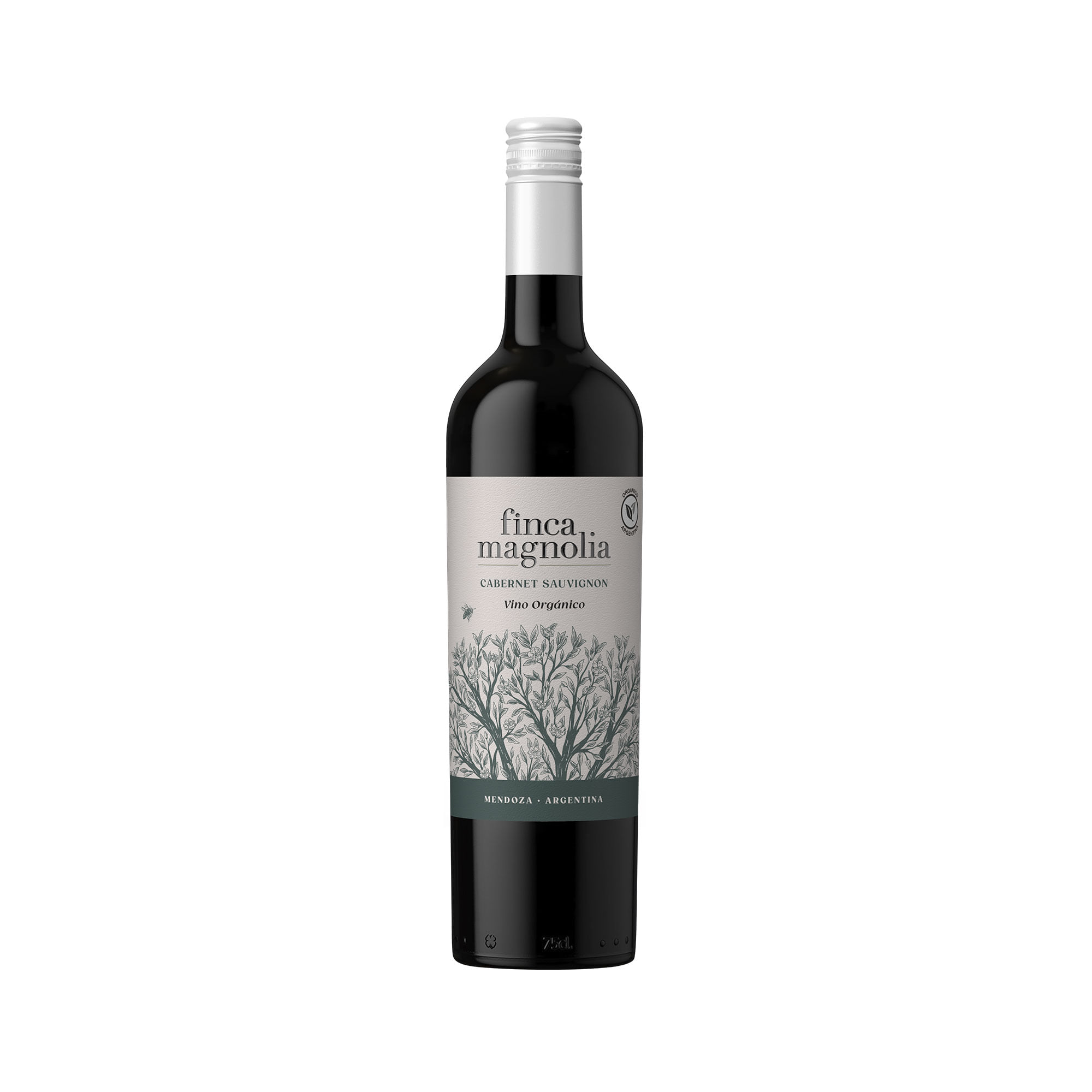 Vino tinto orgánico Cabernet Finca Magnolia 750 ml