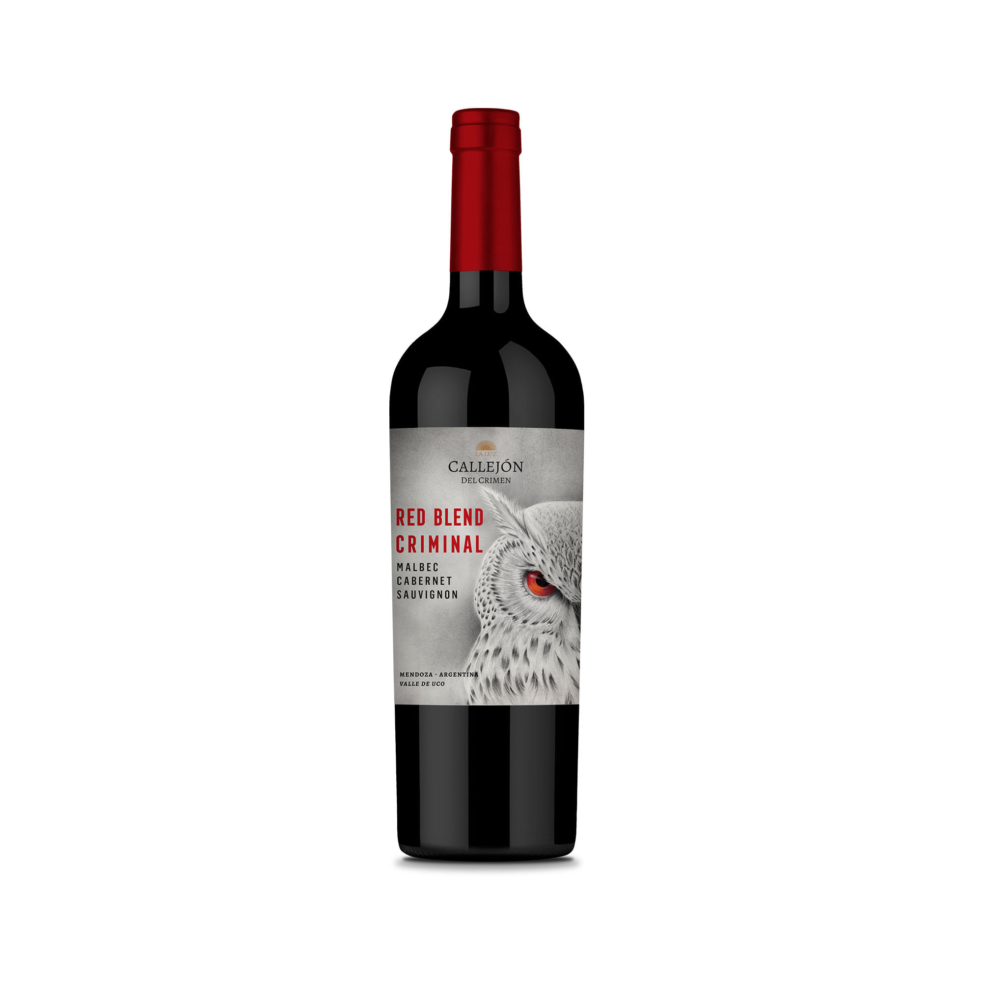 Vino tinto Blend Malbec Cabernet Sauvignon Callejón del Crimen en botella 750 ml
