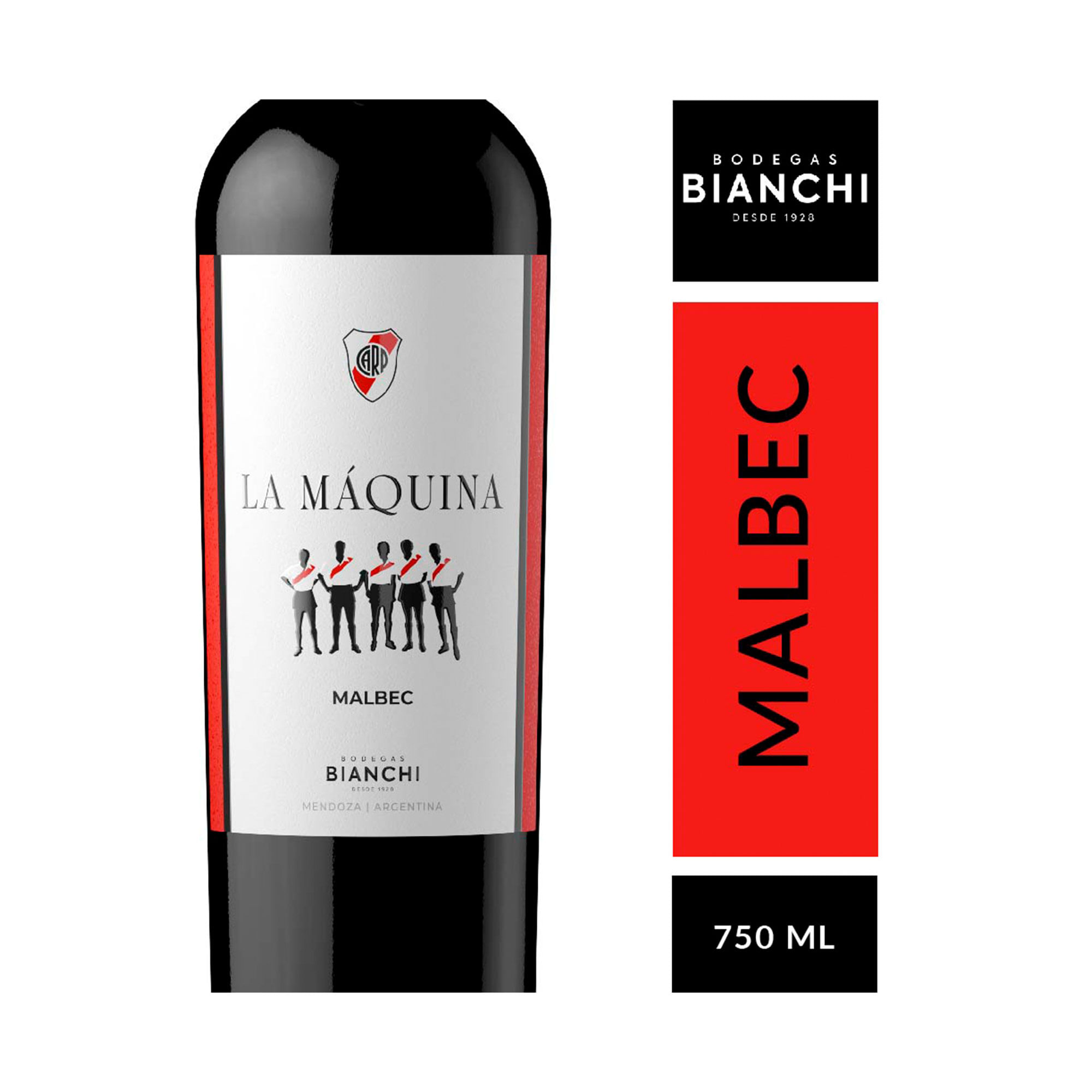 Vino tinto Malbec CARP Bianchi La Maquina 750 ml