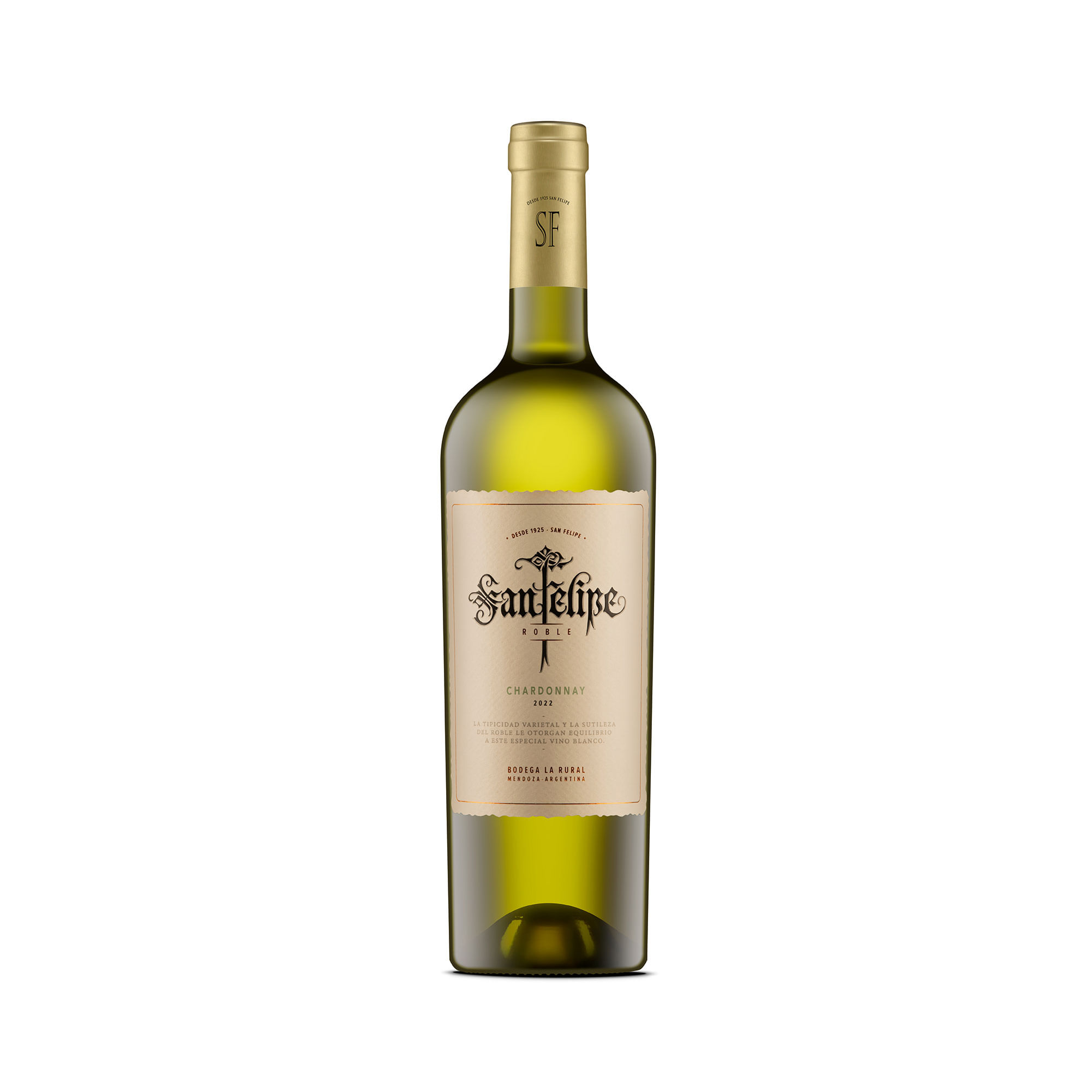 Vino Blanco San Felipe Chardonnay Roble 750 Cc