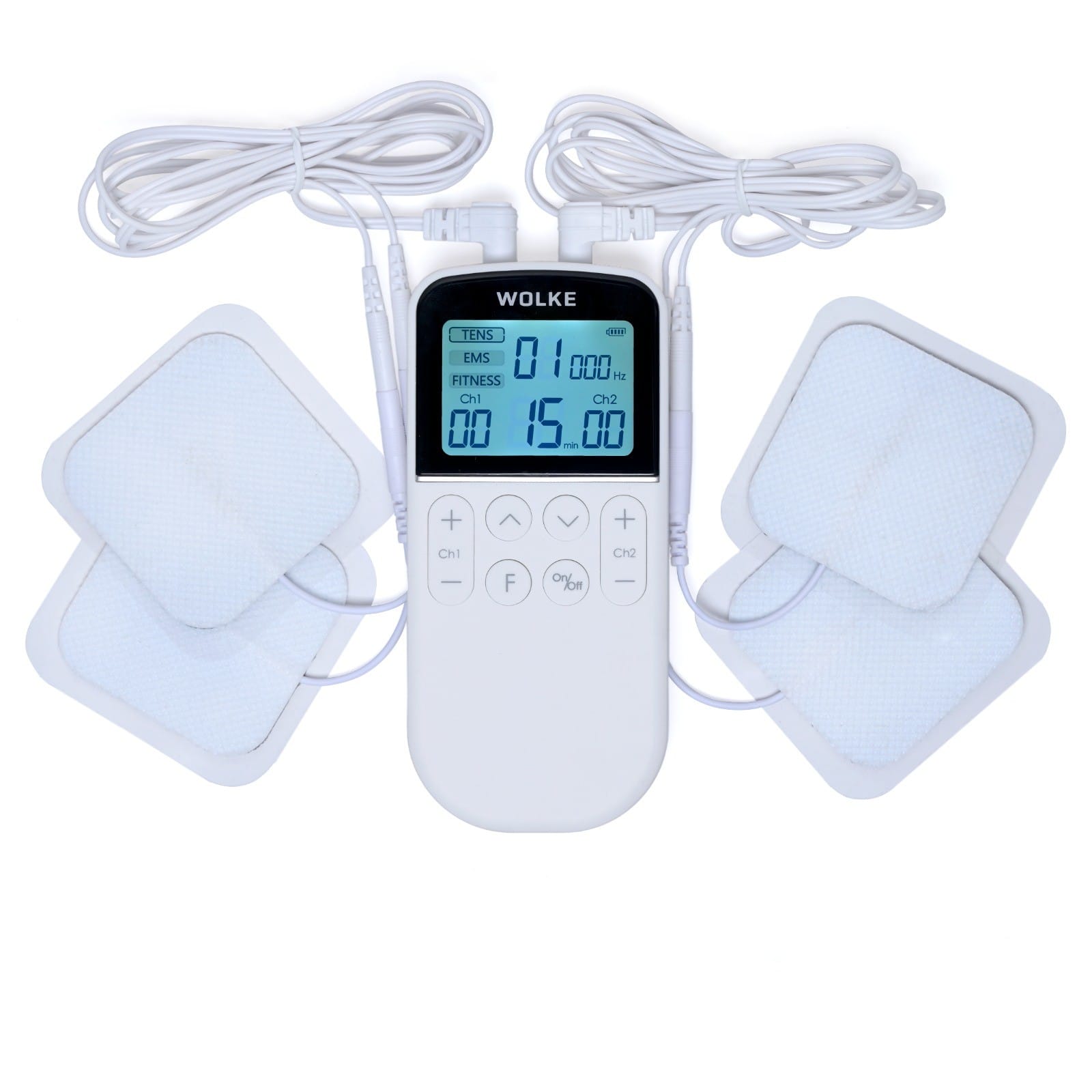 Electroestimulador Muscular Tens Ems Fitness 50 Modos
