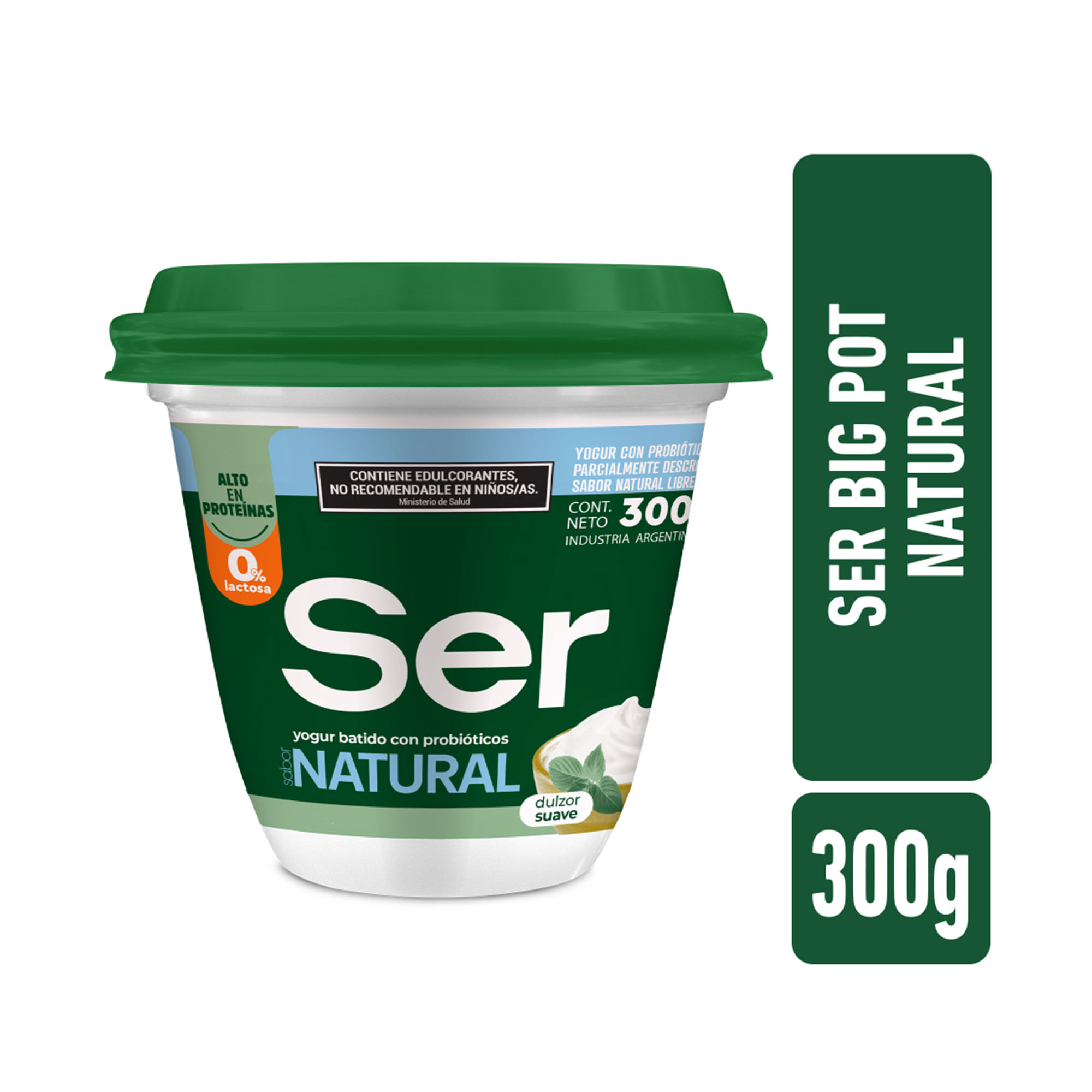 Yogur Batido Ser Sabor Natural 300 G