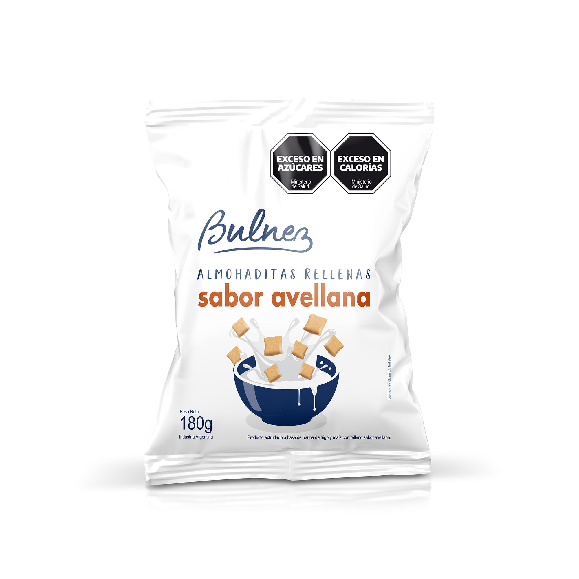 almohaditas Bulnez rellenas de avellanas 180 grs