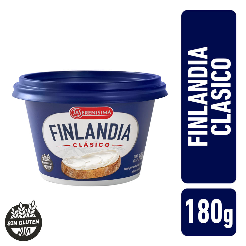 Queso Untable Finlandia Clásico 180 G