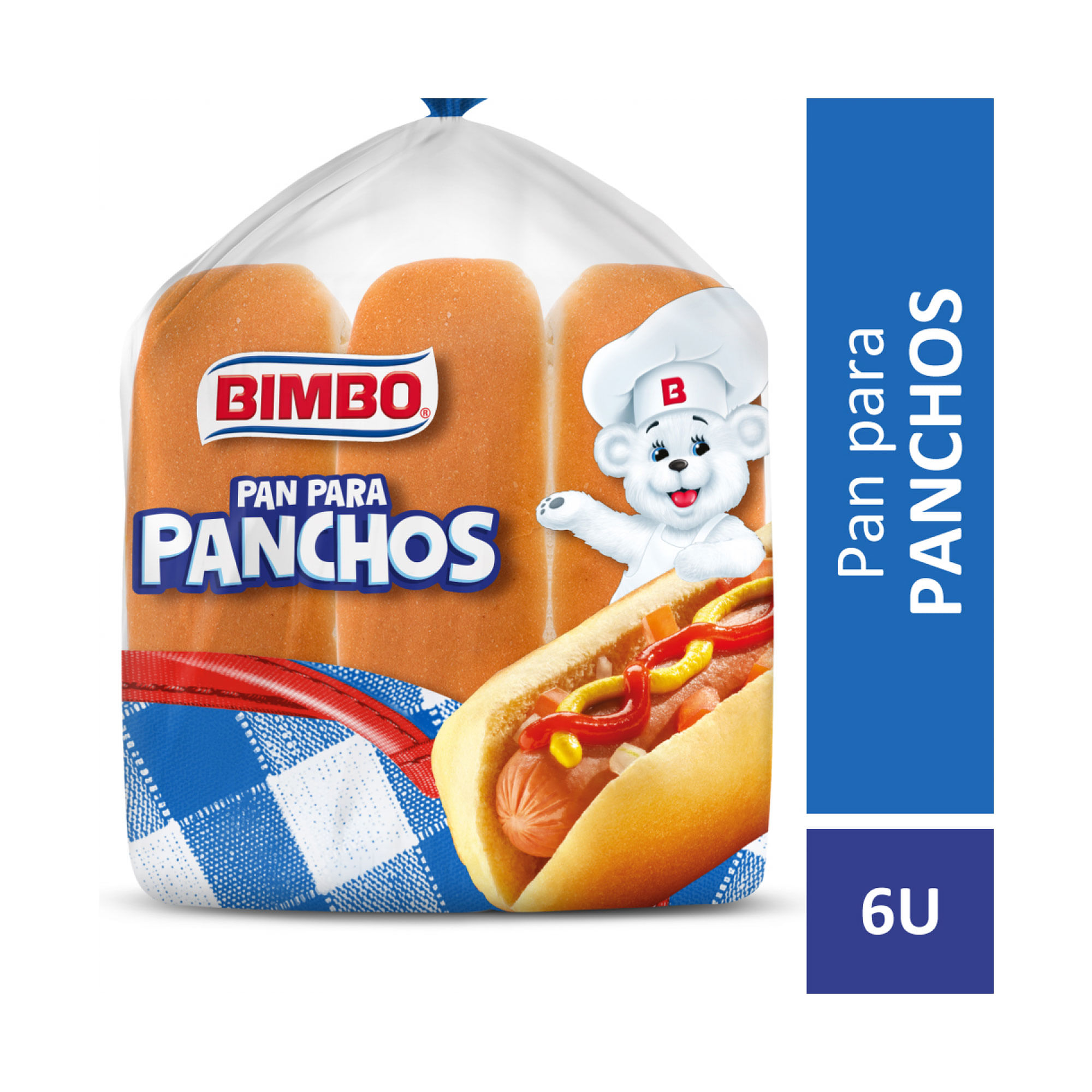 Pan Para Pancho Bimbo 210 G 6 U