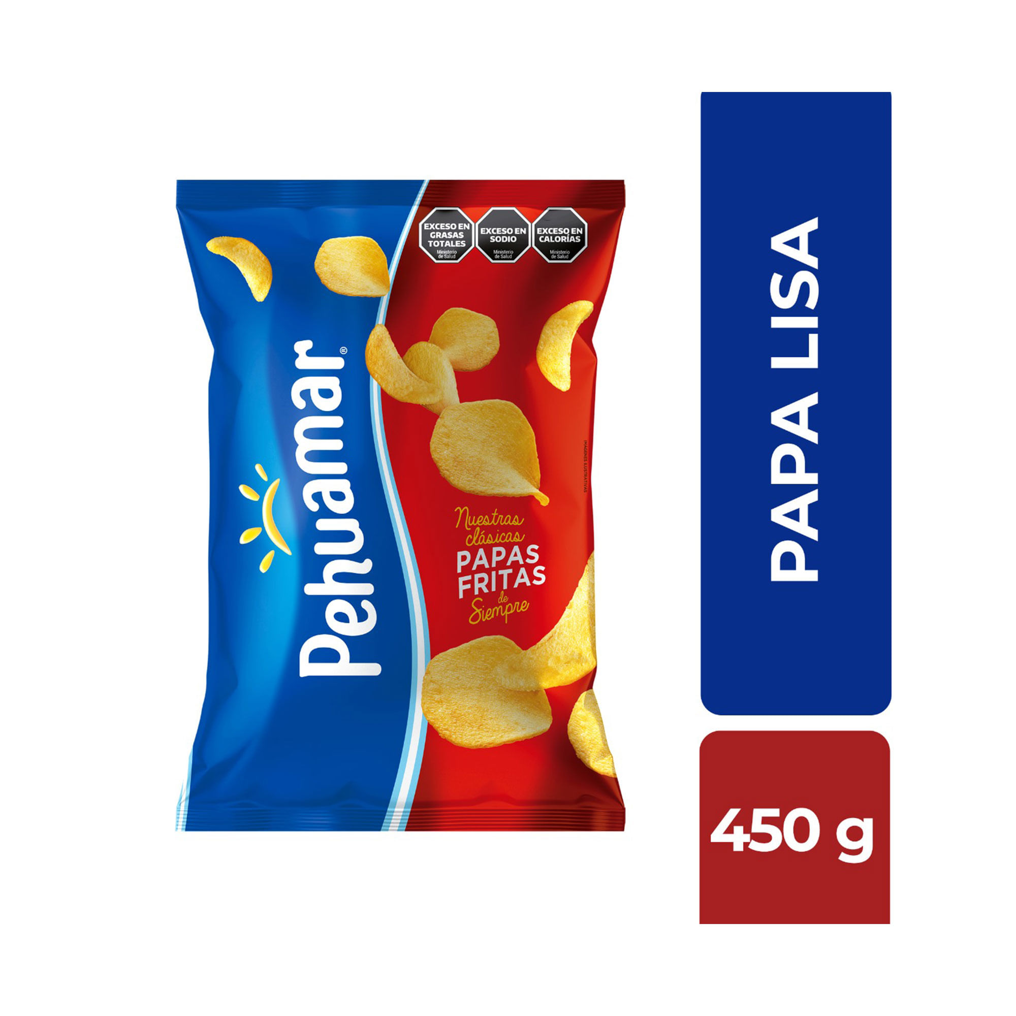 Papas fritas Pehuamar clásicas 450 grs