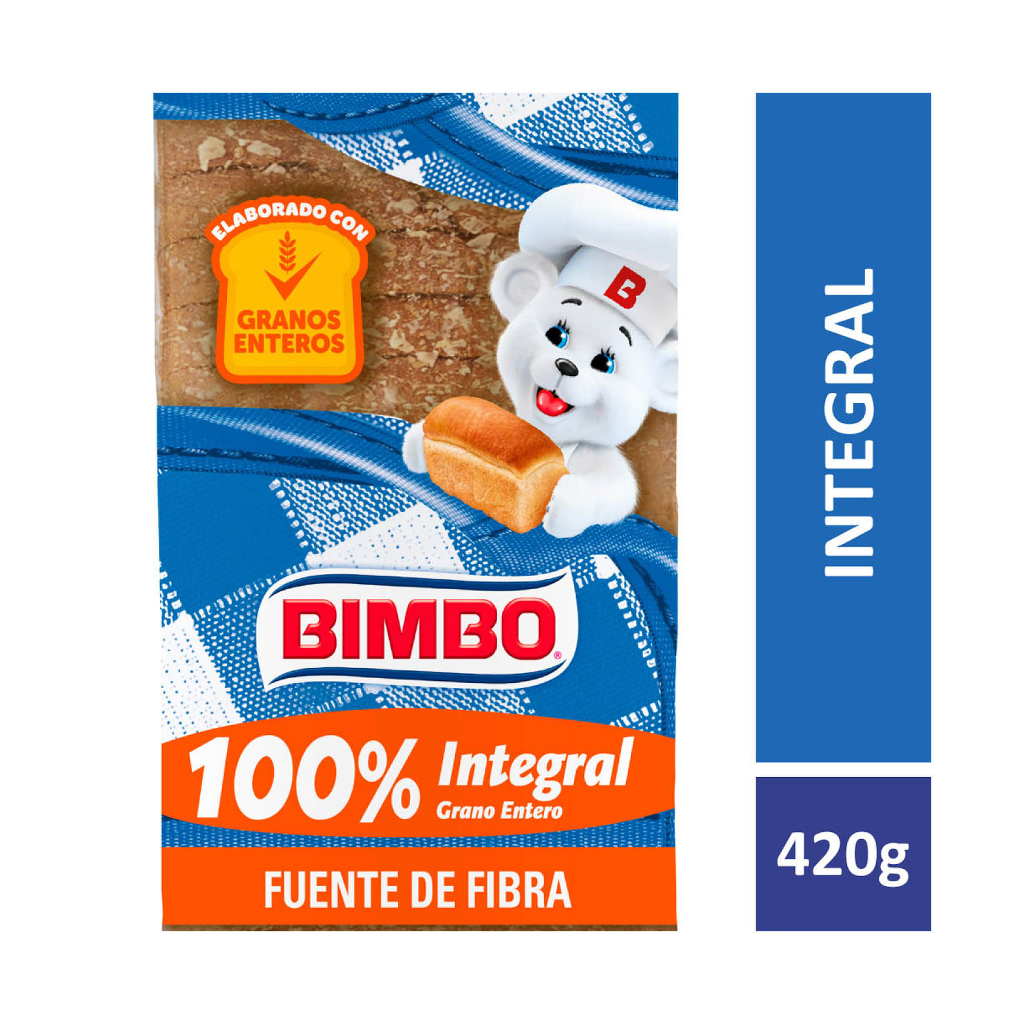 Pan Integral Bimbo 420 grs