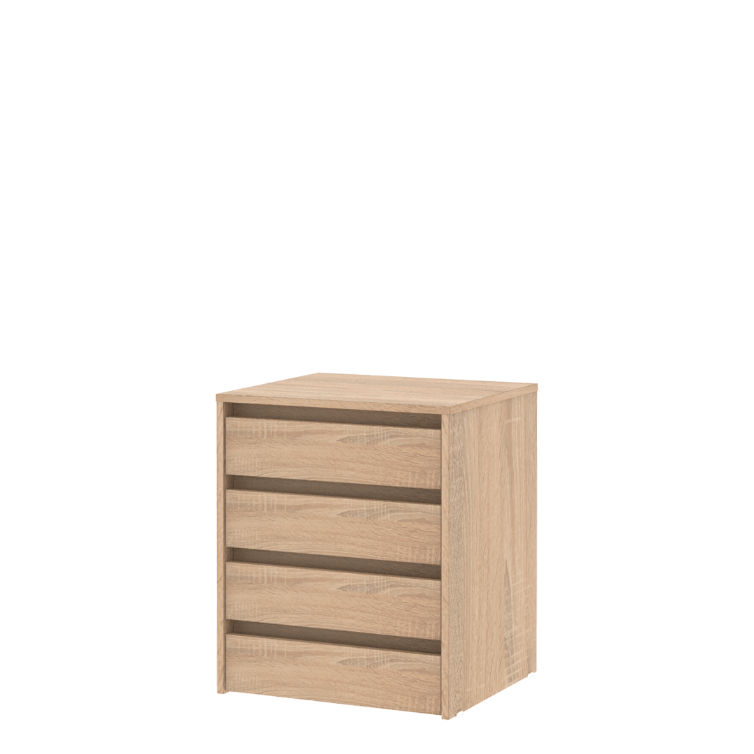 Cajonera de cuatro cajones Cpd4c