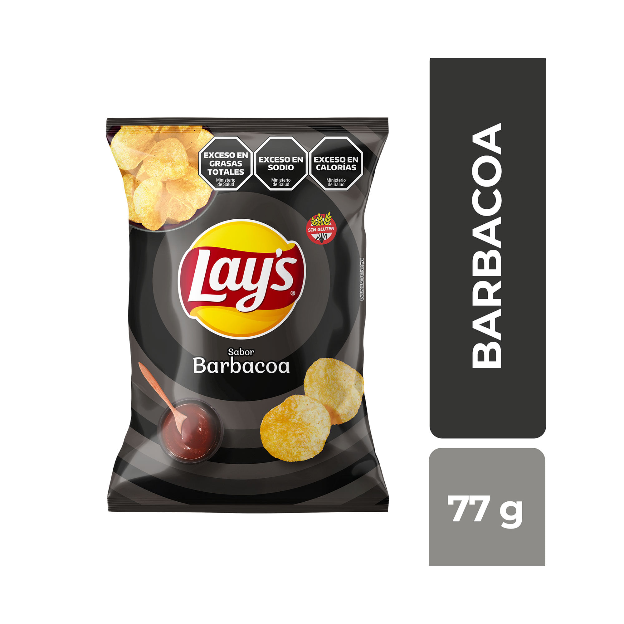 Papas Fritas Lays barbacoa 77 grs