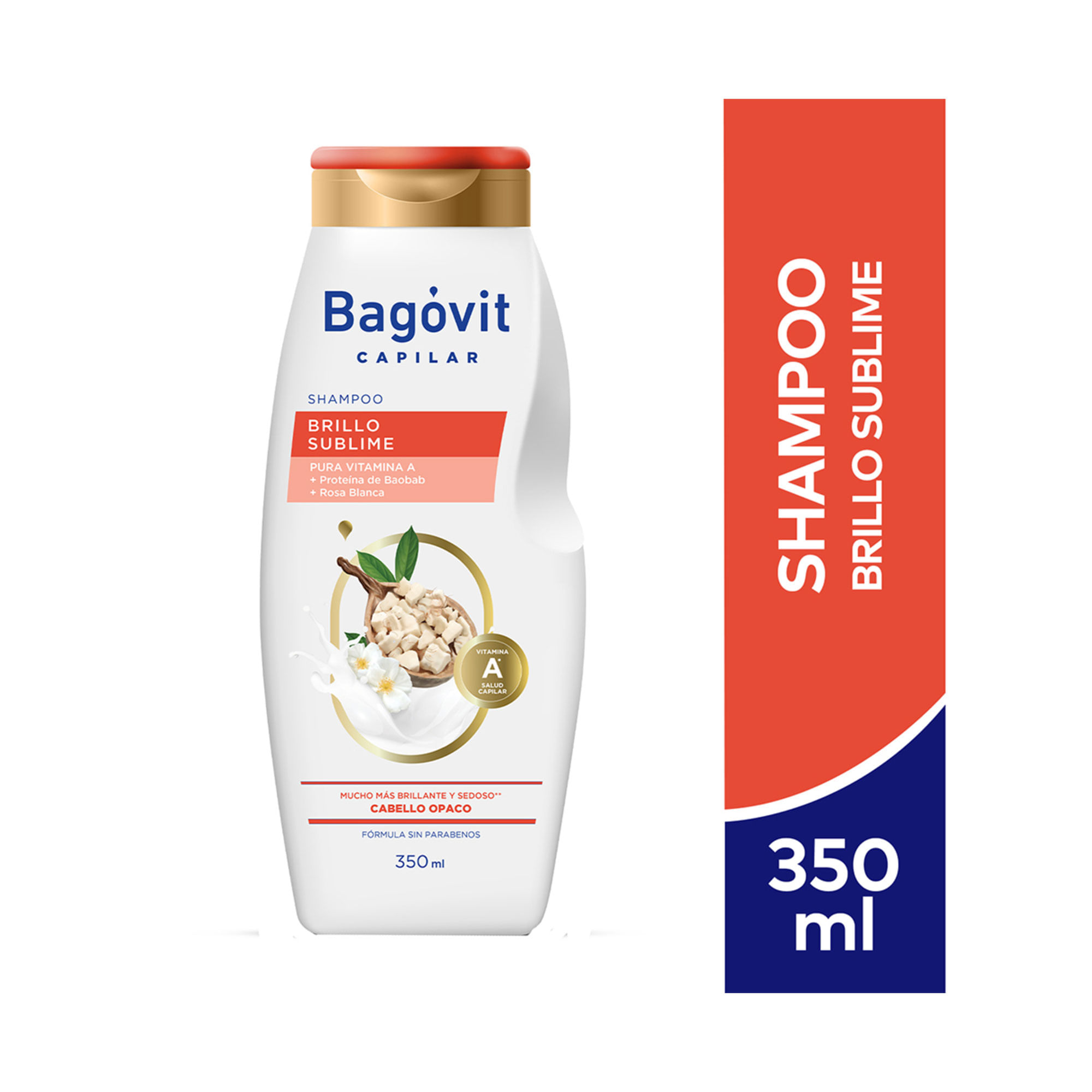 Shampoo Bagovit brillo sublime 350 ml