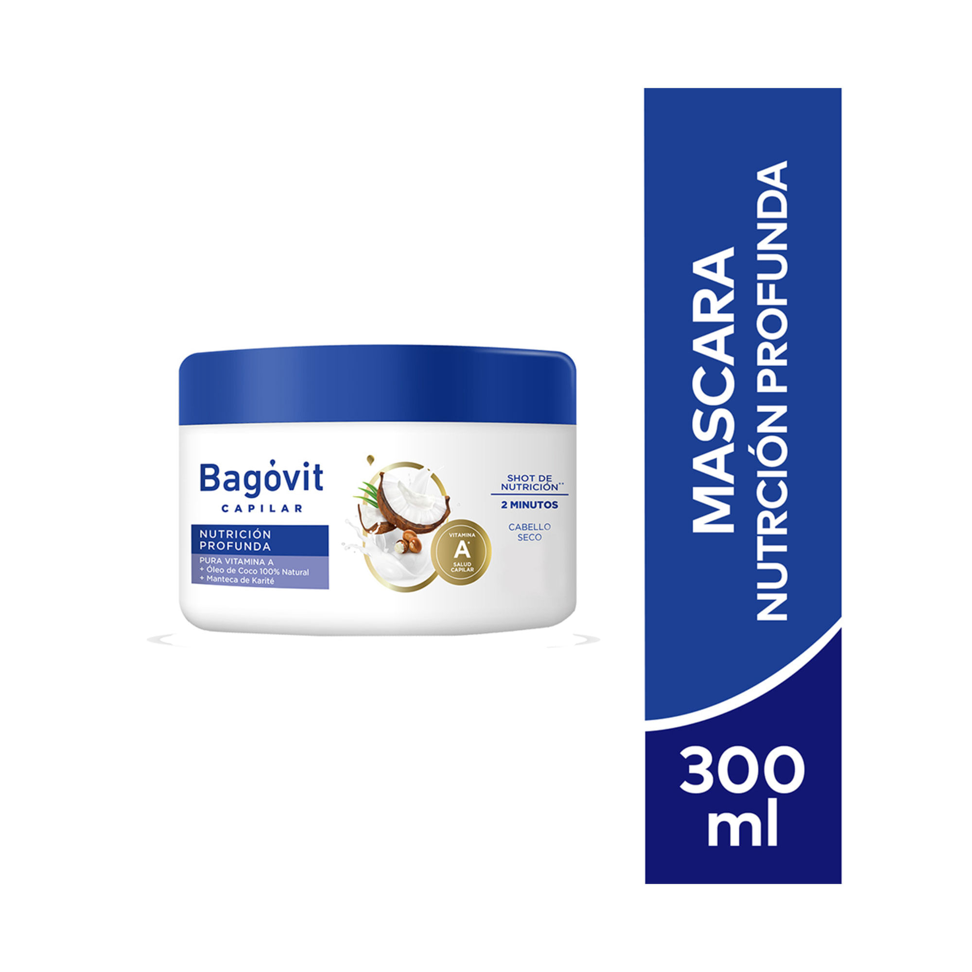 Tratamiento capilar Bagovit nutrición profunda 300 ml