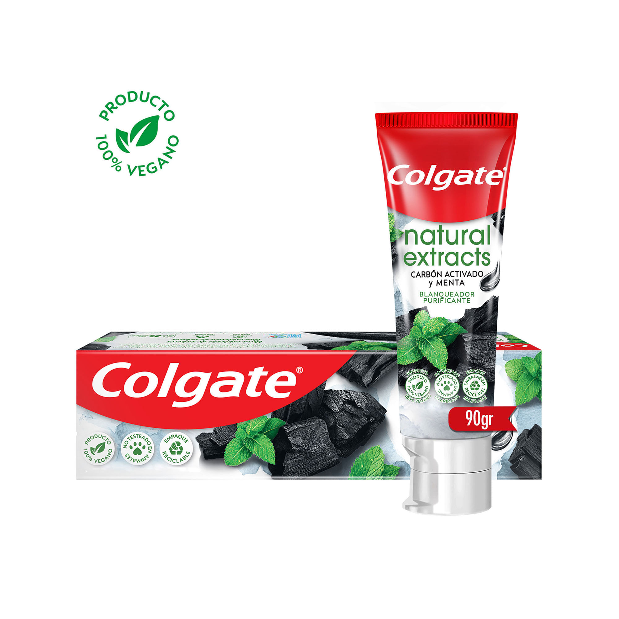 Pasta dental Colgate Natural Extracts purificante 90 grs