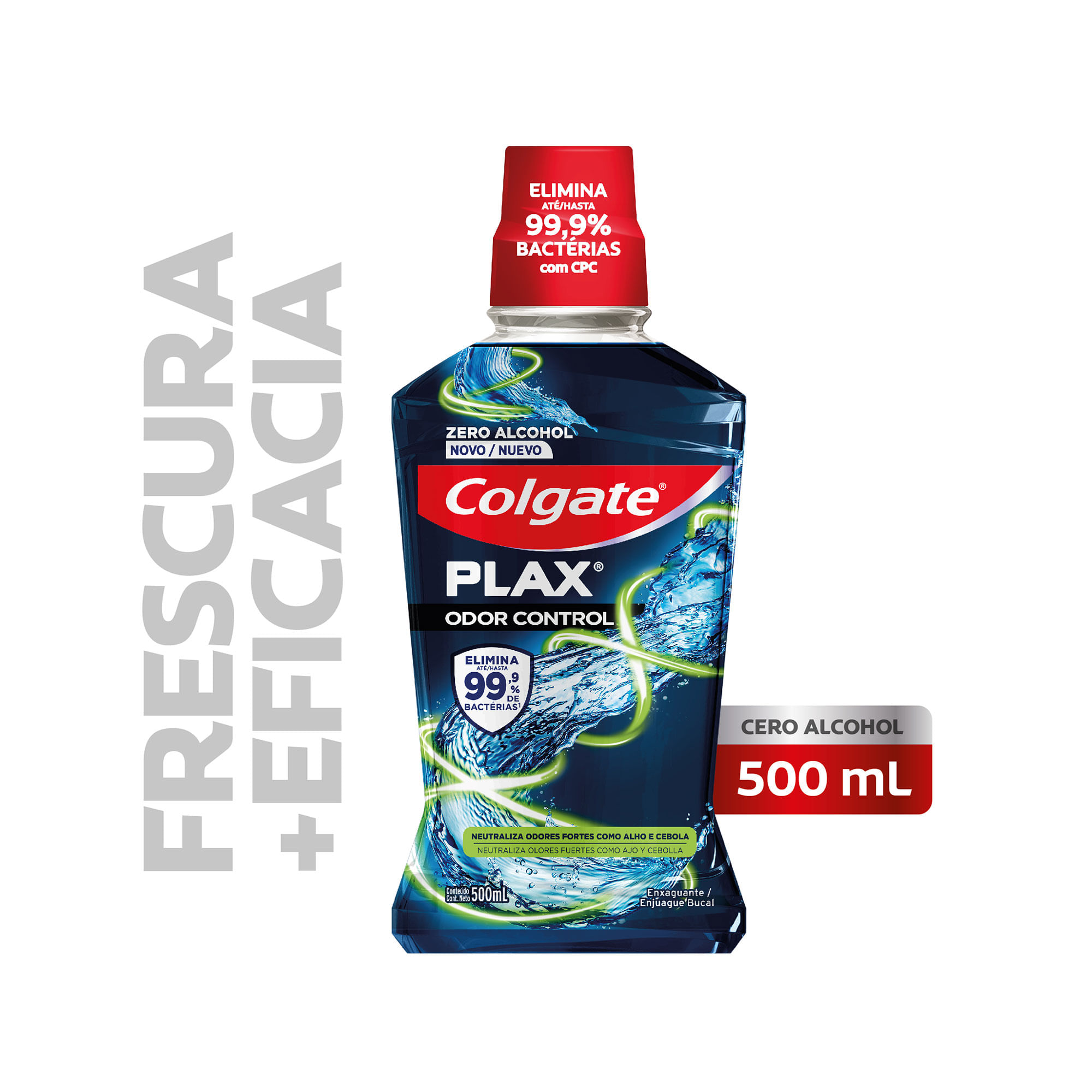 Enjuague bucal Colgate Plax Odor control 500 ml