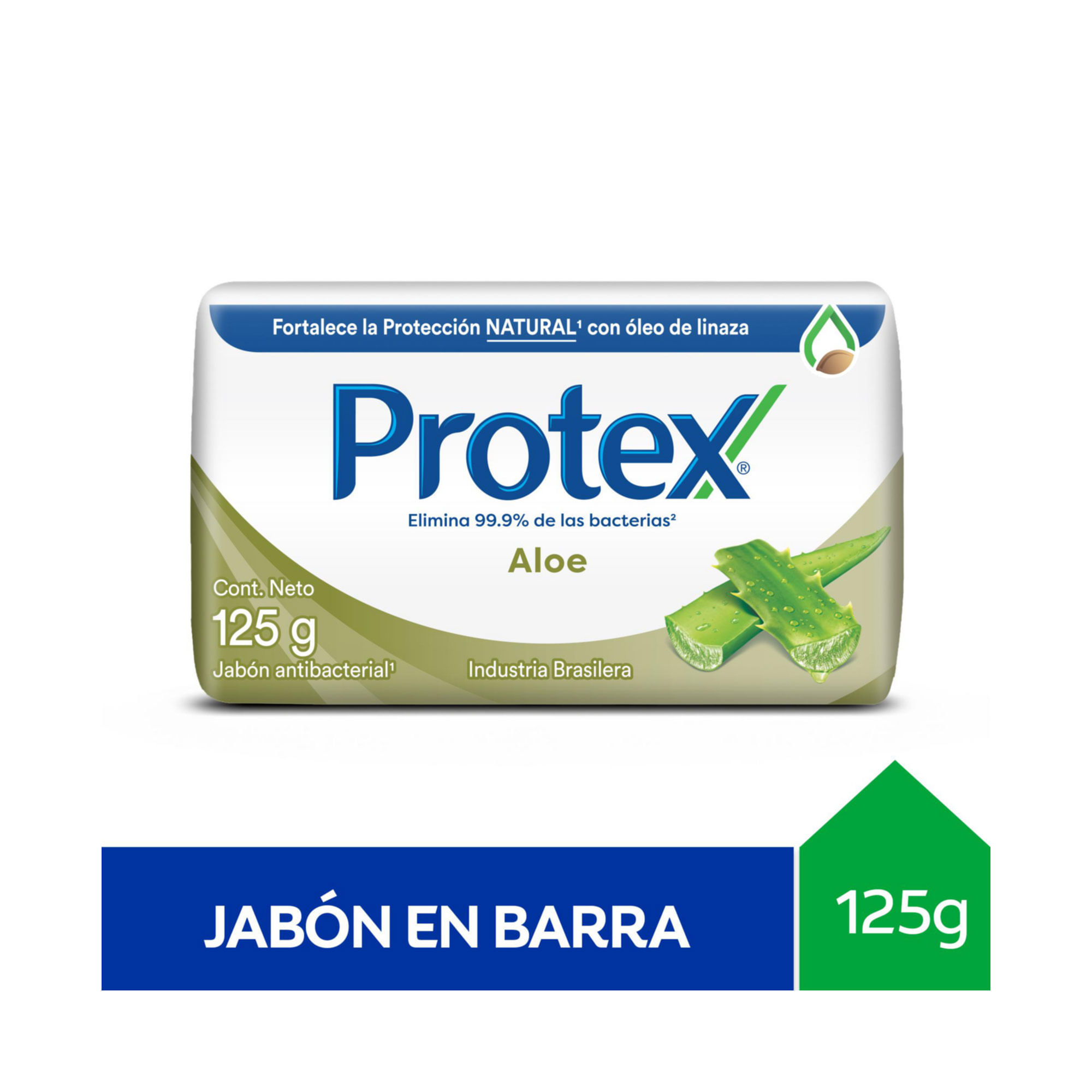 Jabón de tocador Protex Aloe 125 grs