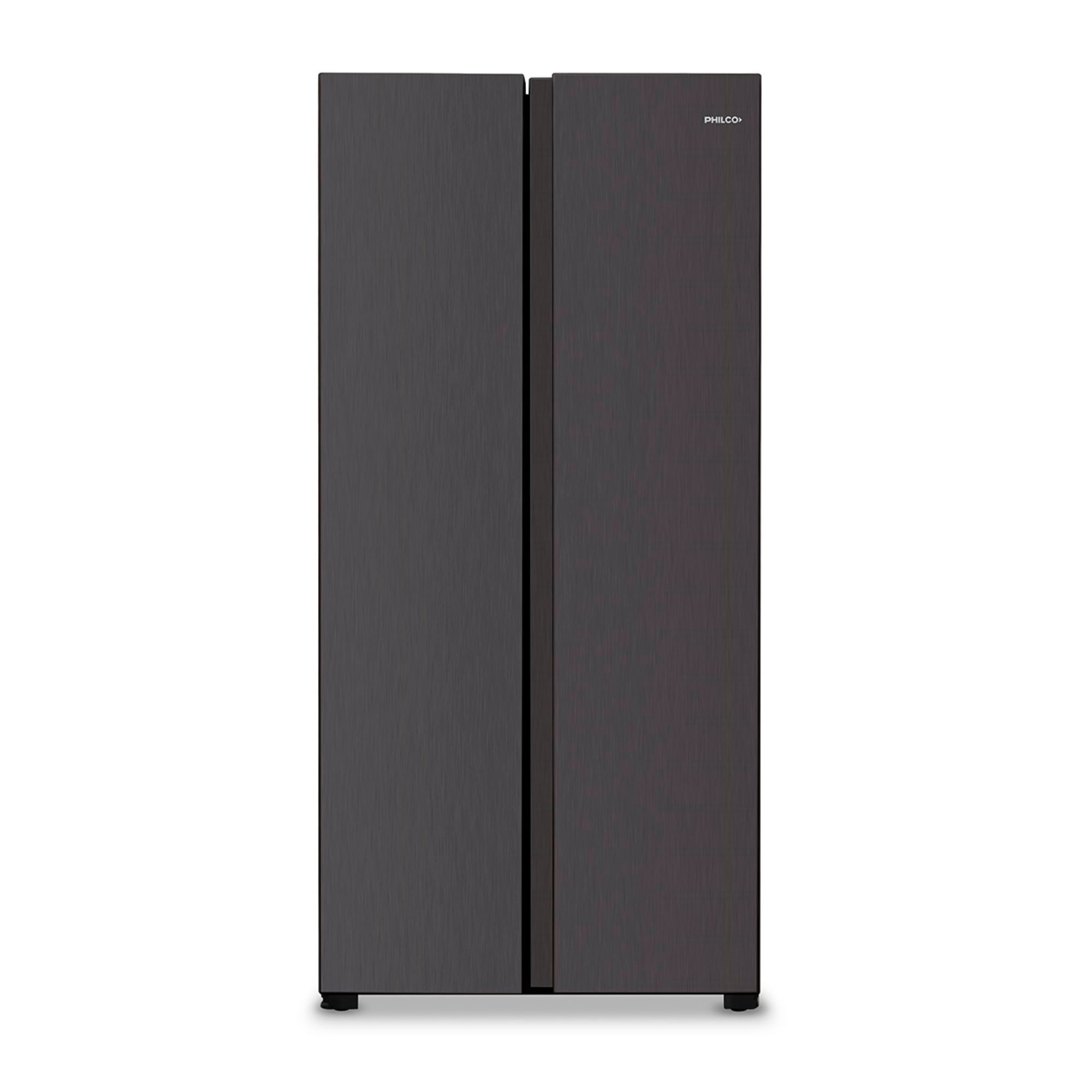 Heladera Side By Side No Frost Philco 428 L Inox Negro Phsb450n