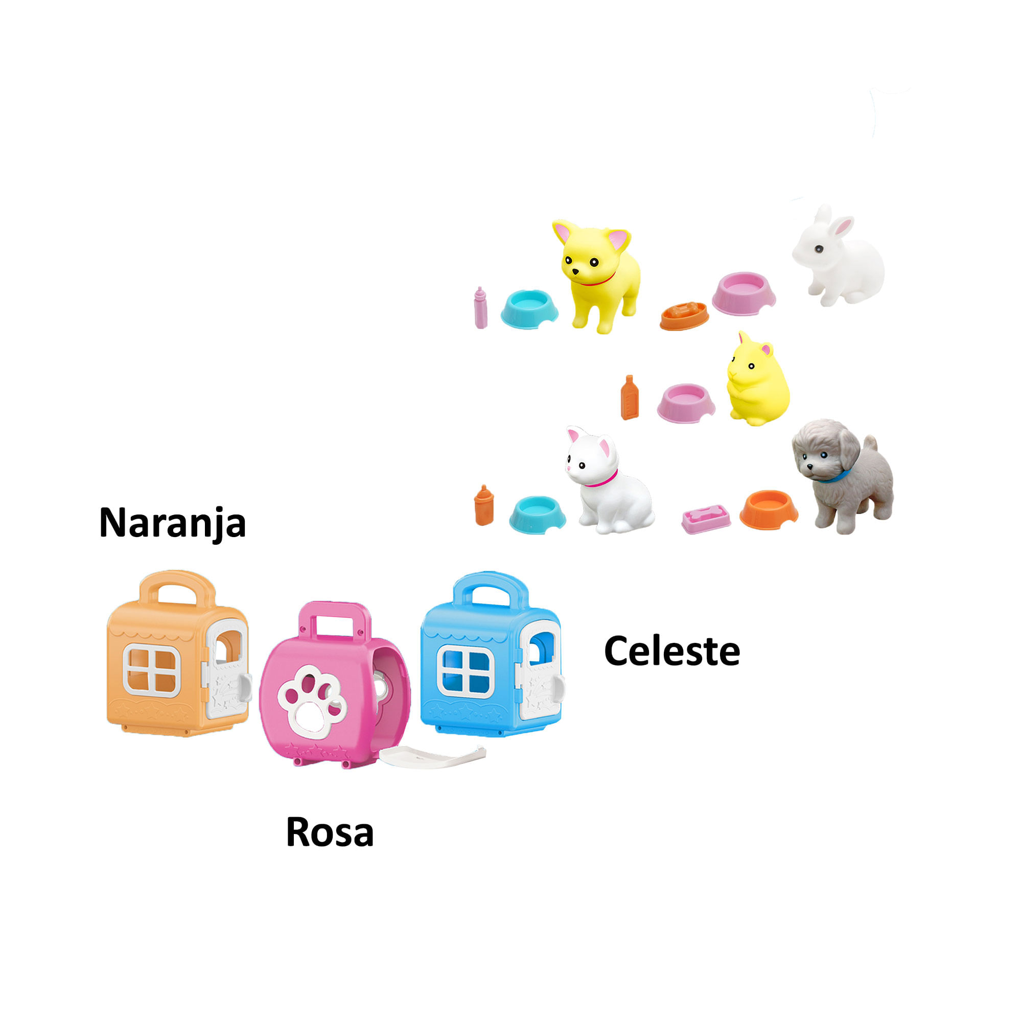 Set mini casa de mascotas