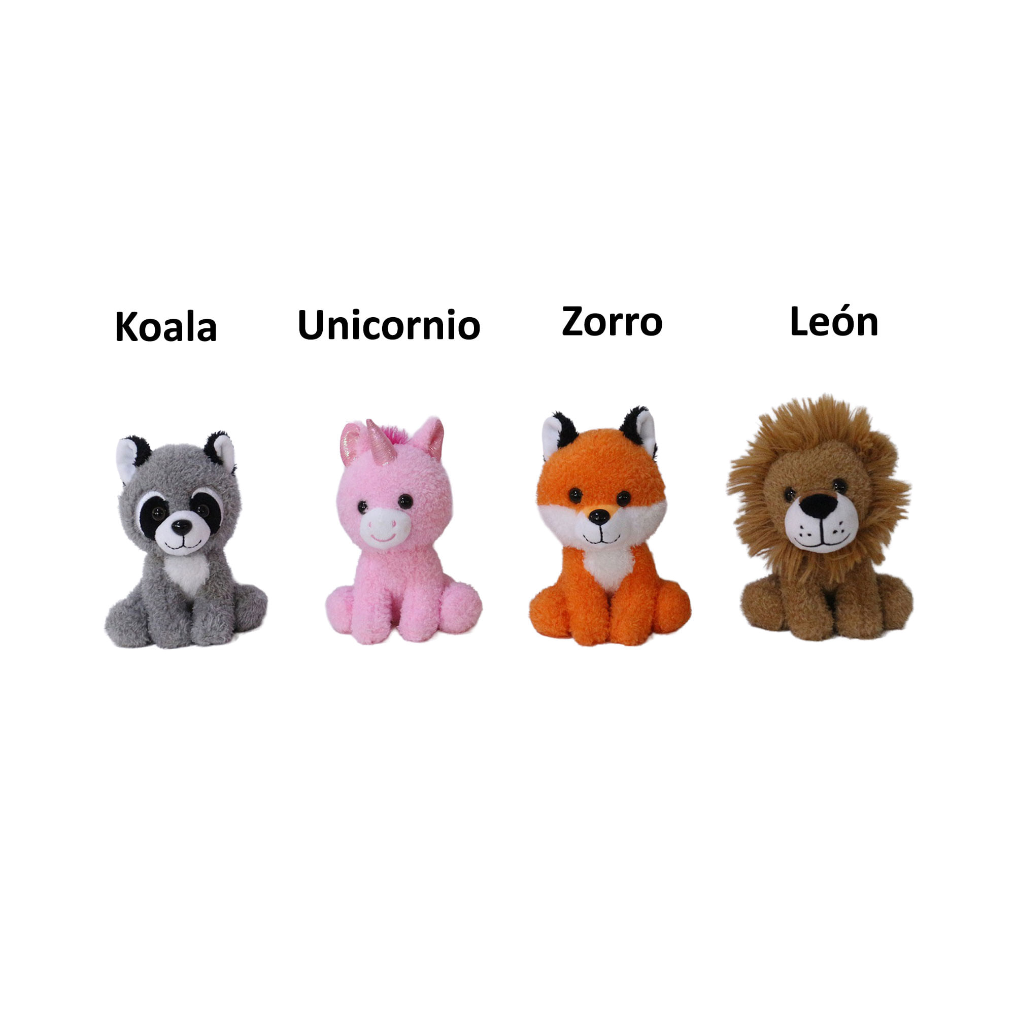 Peluche animal 15 cm