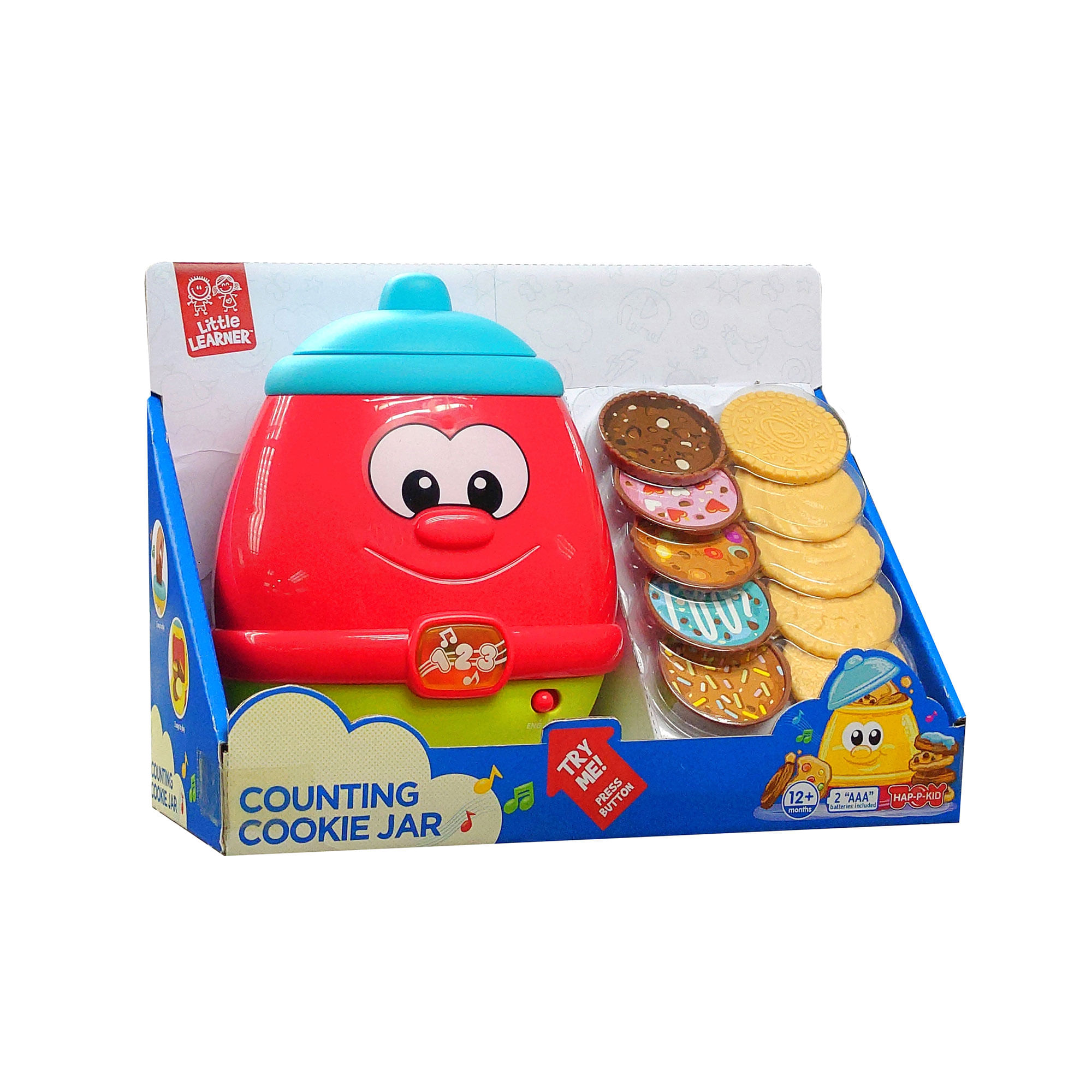 Juego tarro para contar galletas