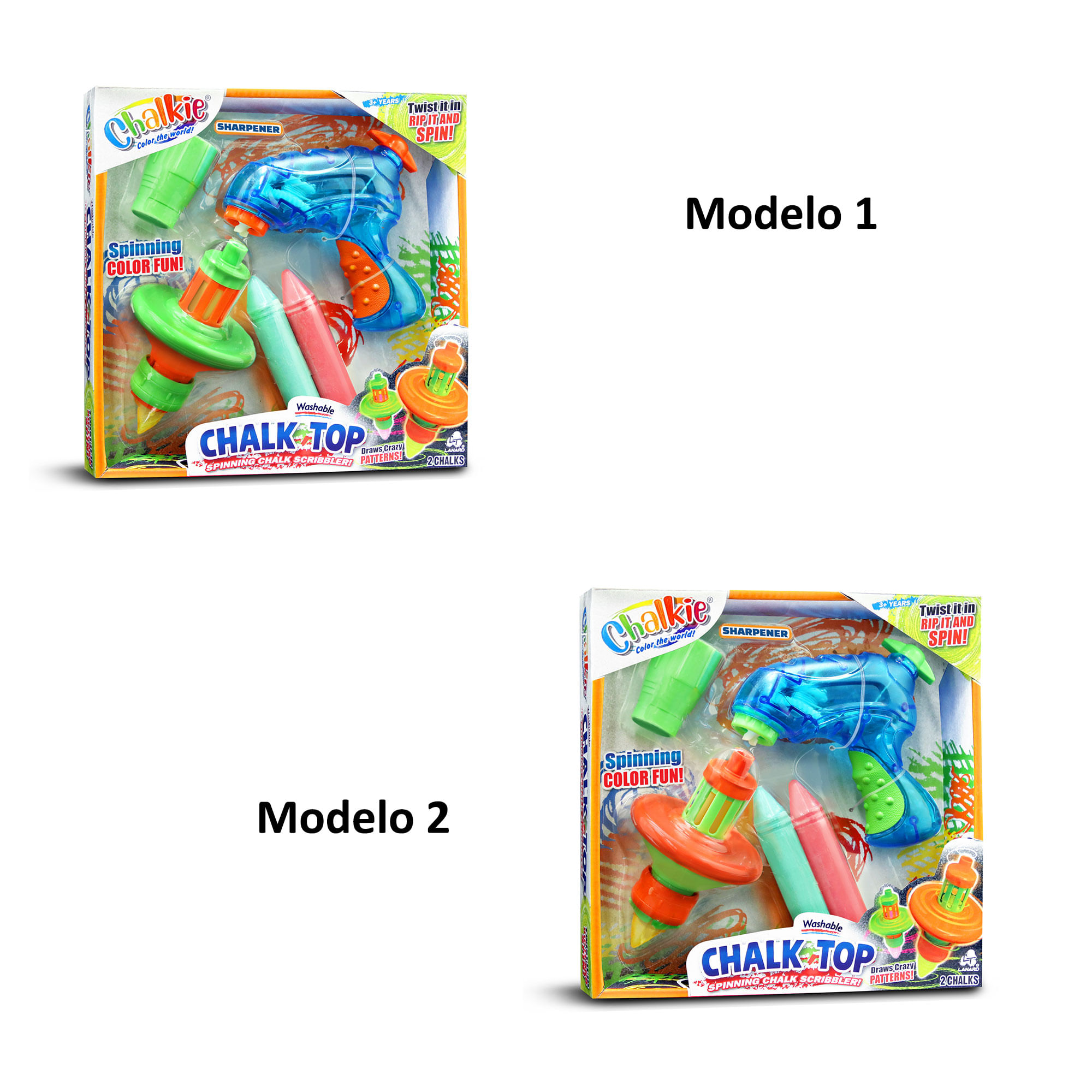 Juego trompo charkie (Modelos Surtidos)