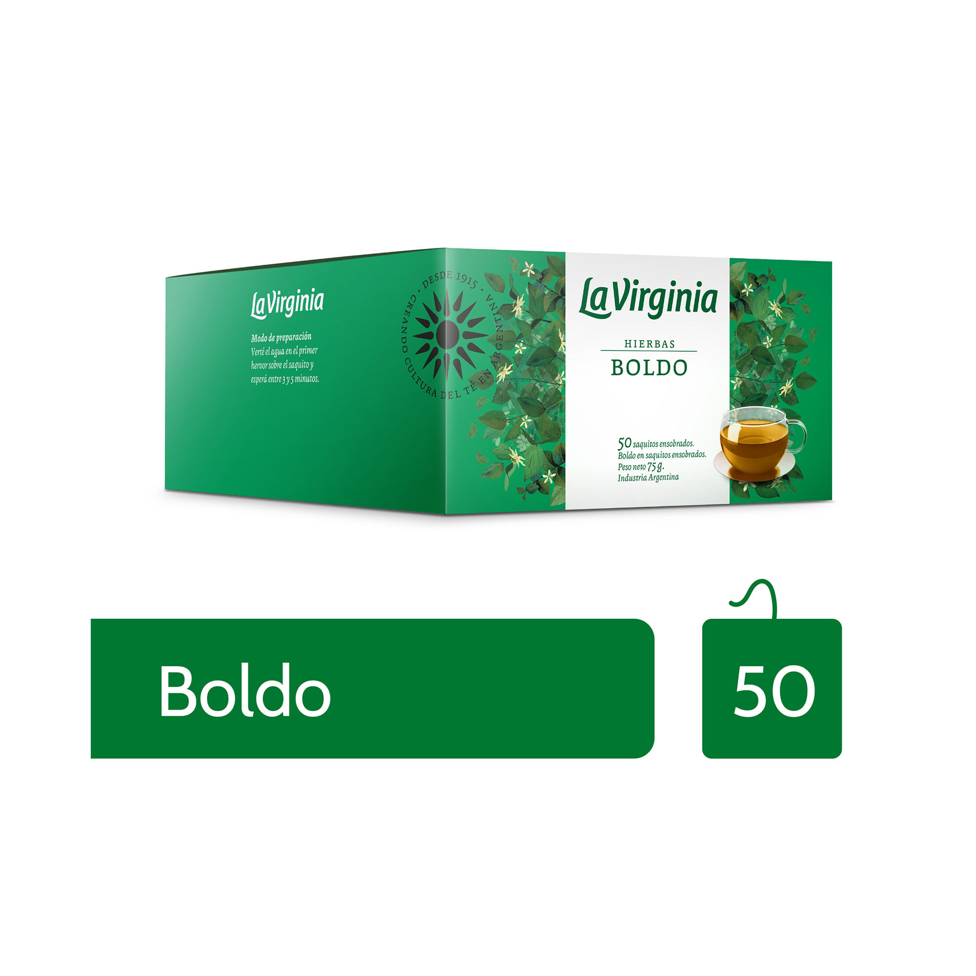 Herboristería La Virginia Boldo 50 Unidades