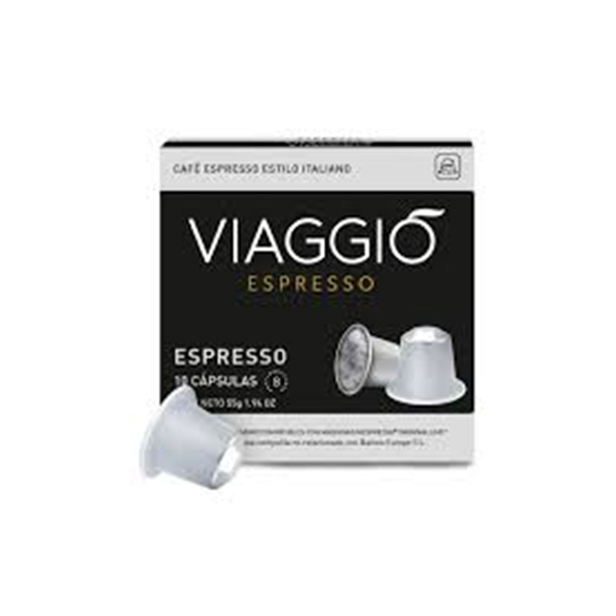 Cápsulas de café Viaggio espresso x 10 uni