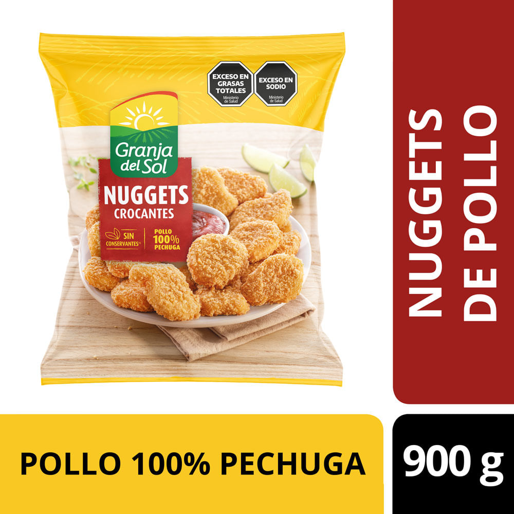 Nuggets De Pollo Granja Del Sol 900 G