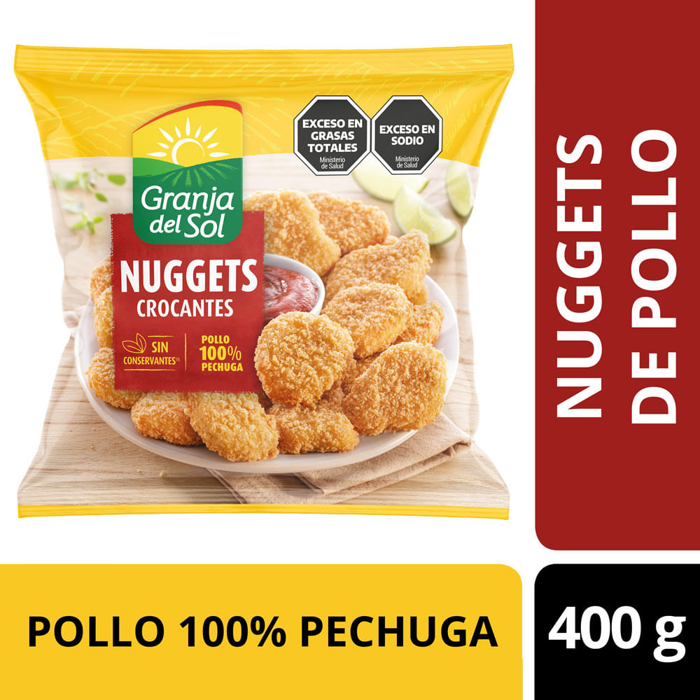 Nugget de pollo Granja del sol 400 g.