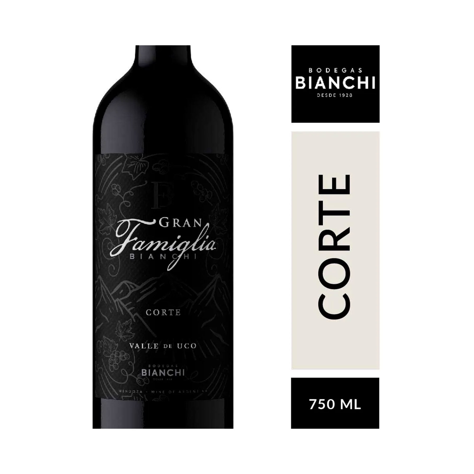 Vino tinto Blend Famiglia Bianchi Corte 22 750 ml