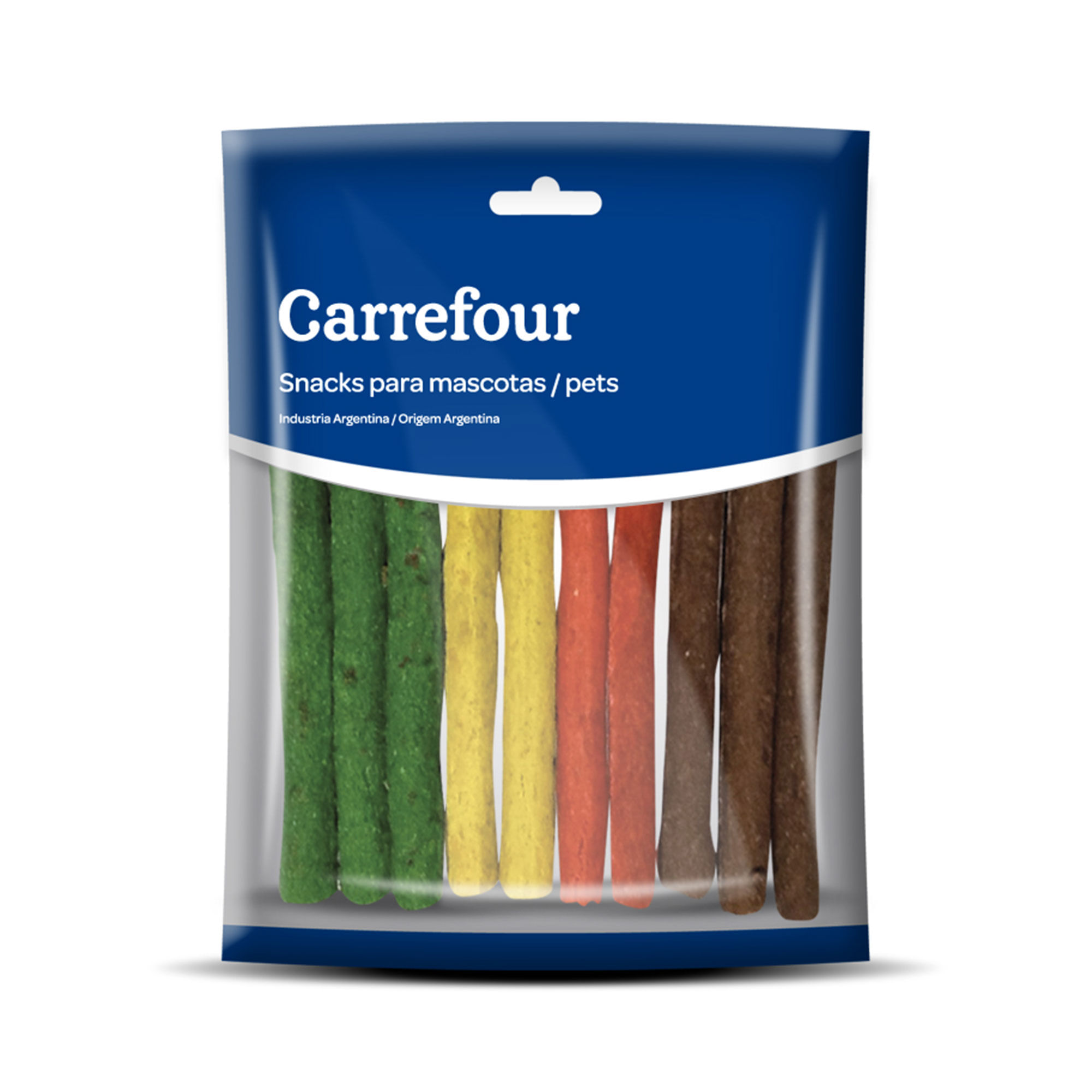 Snack para perros Carrefour palitos fortificados 10 uni