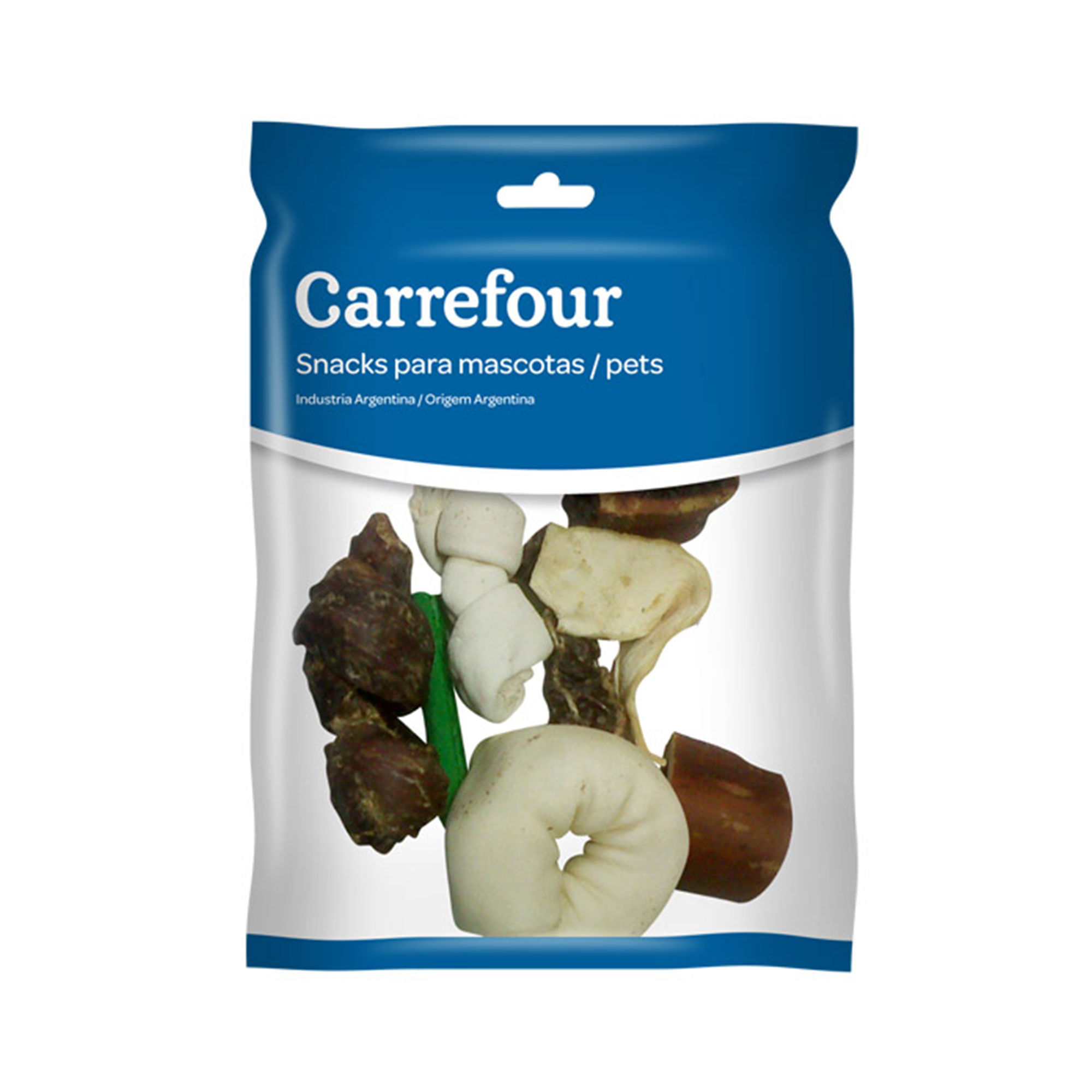 Snack para perros Carrefour pack huesos