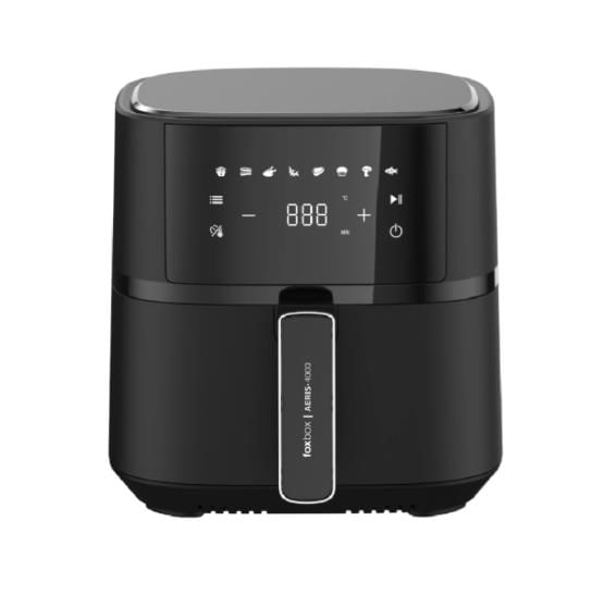 Freidora De Aire FoxBox Genus Aeris-4000 Easy Fry 4LT Negra (8103)