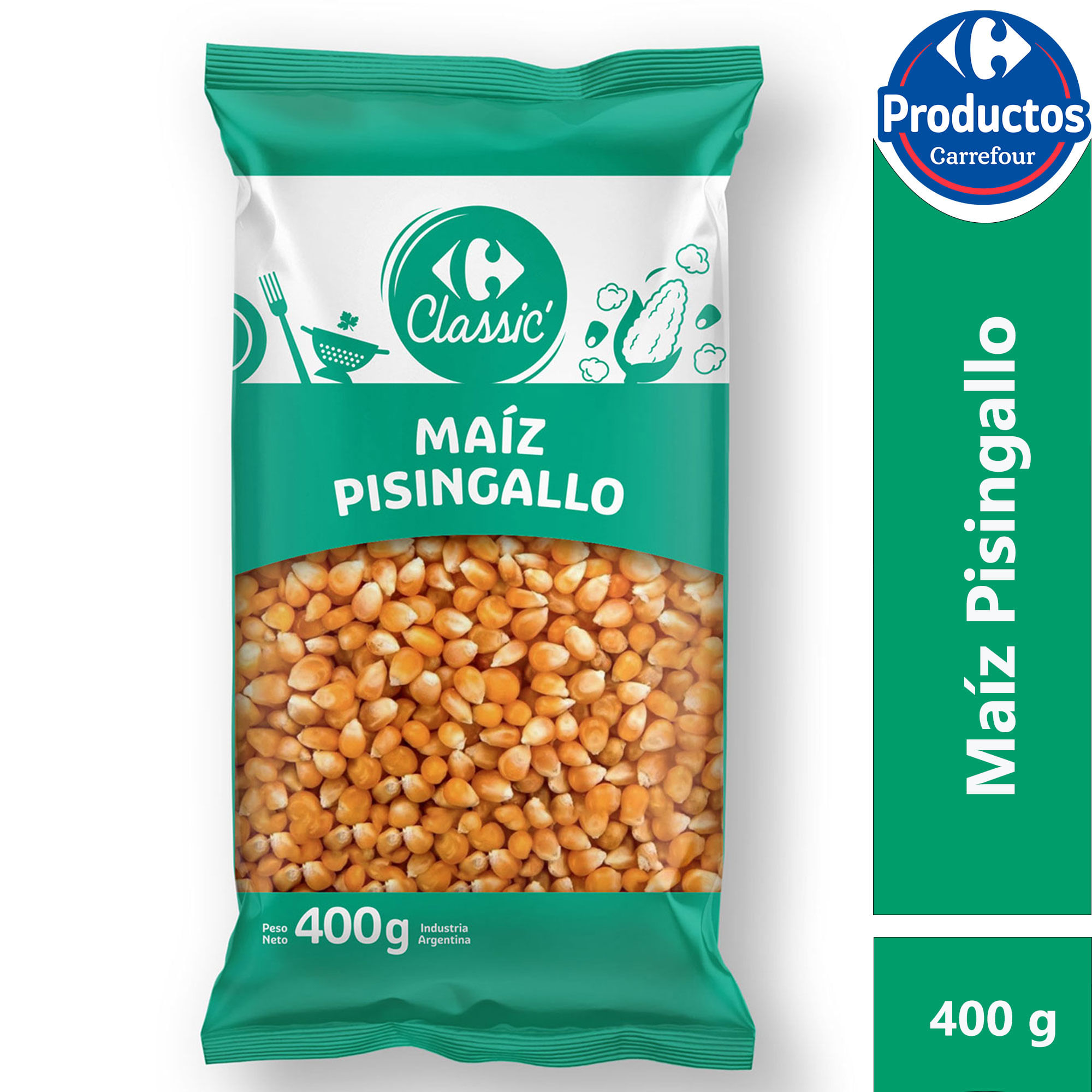 Maíz pisingallo Carrefour Classic 400 grs