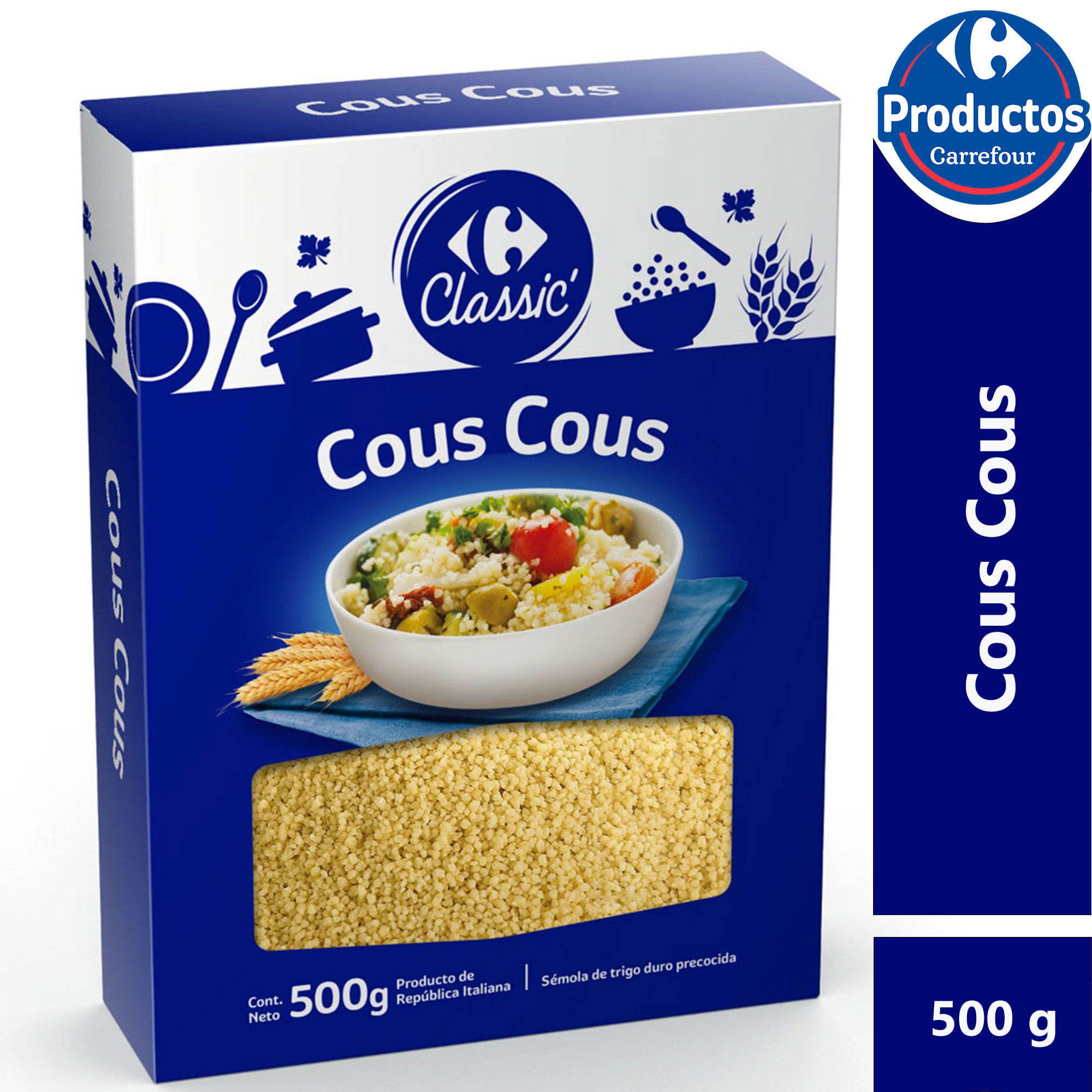 Cous Cous Carrefour Classic 500 grs