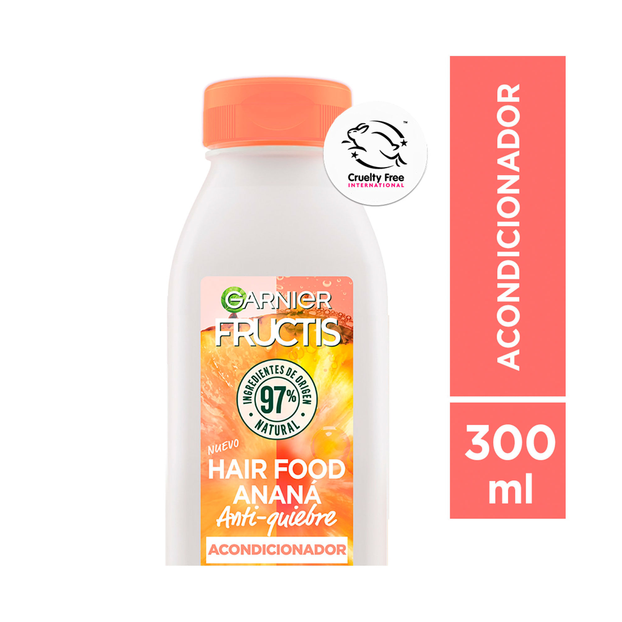Acondicionador Garnier Fructis Ananá Anti-Quiebre 300 Ml